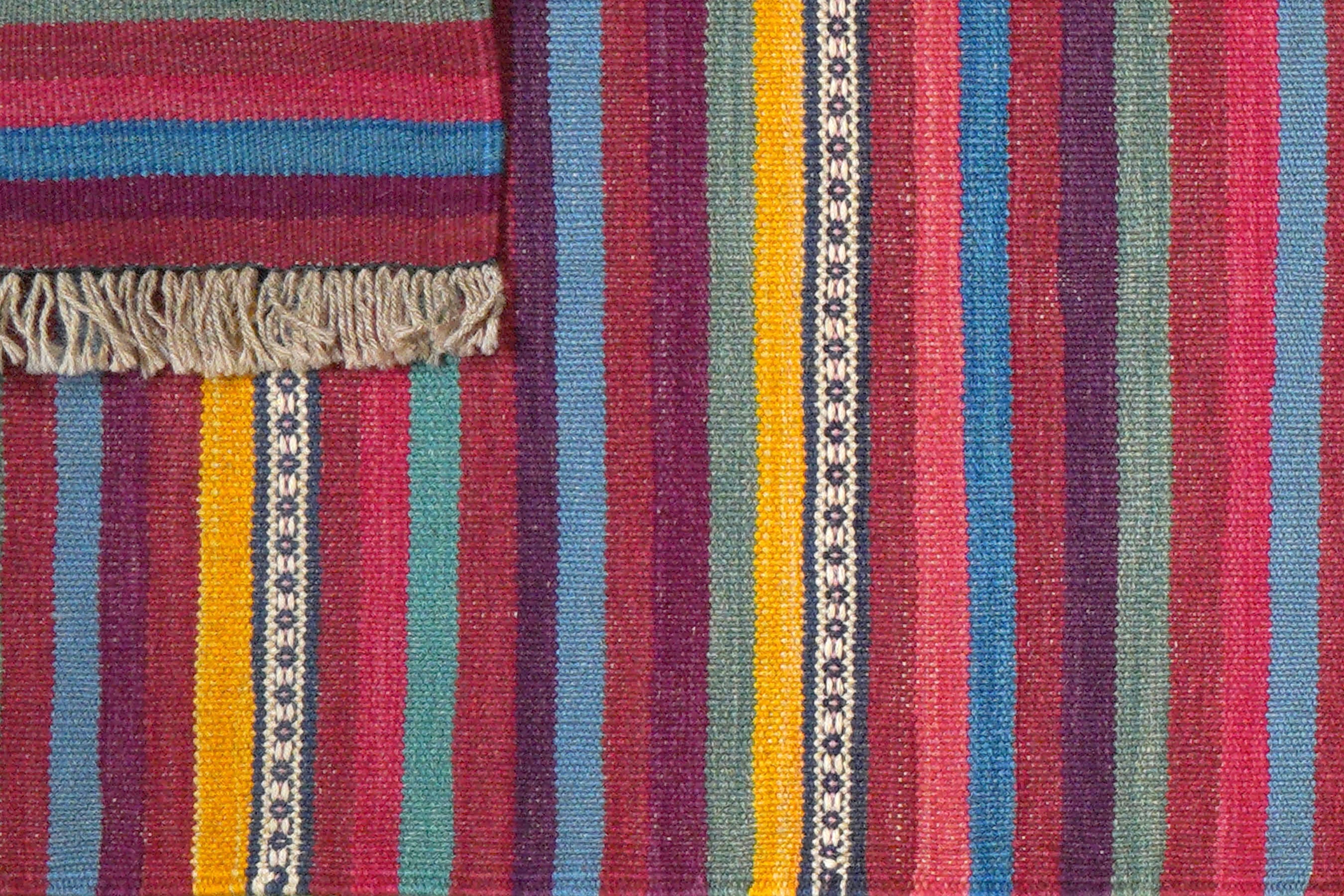 Kilim Gashgai Teppich Mehrfarbig