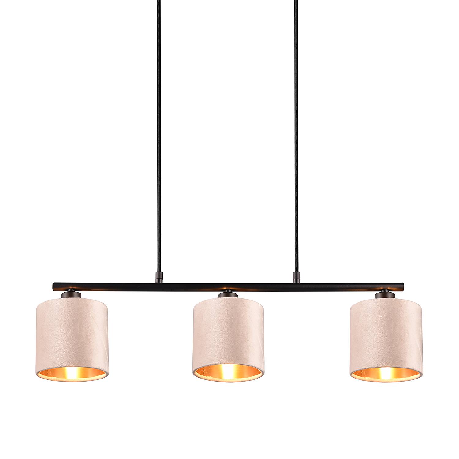 Julieta Pendant Lamp Web Fabric Iron 3-light