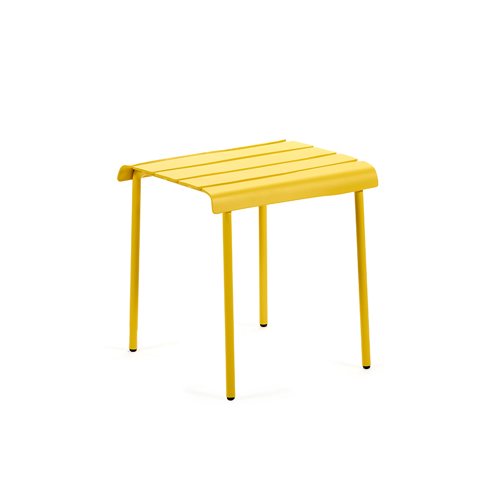 Aligned Hocker Maarten Baas Gelb