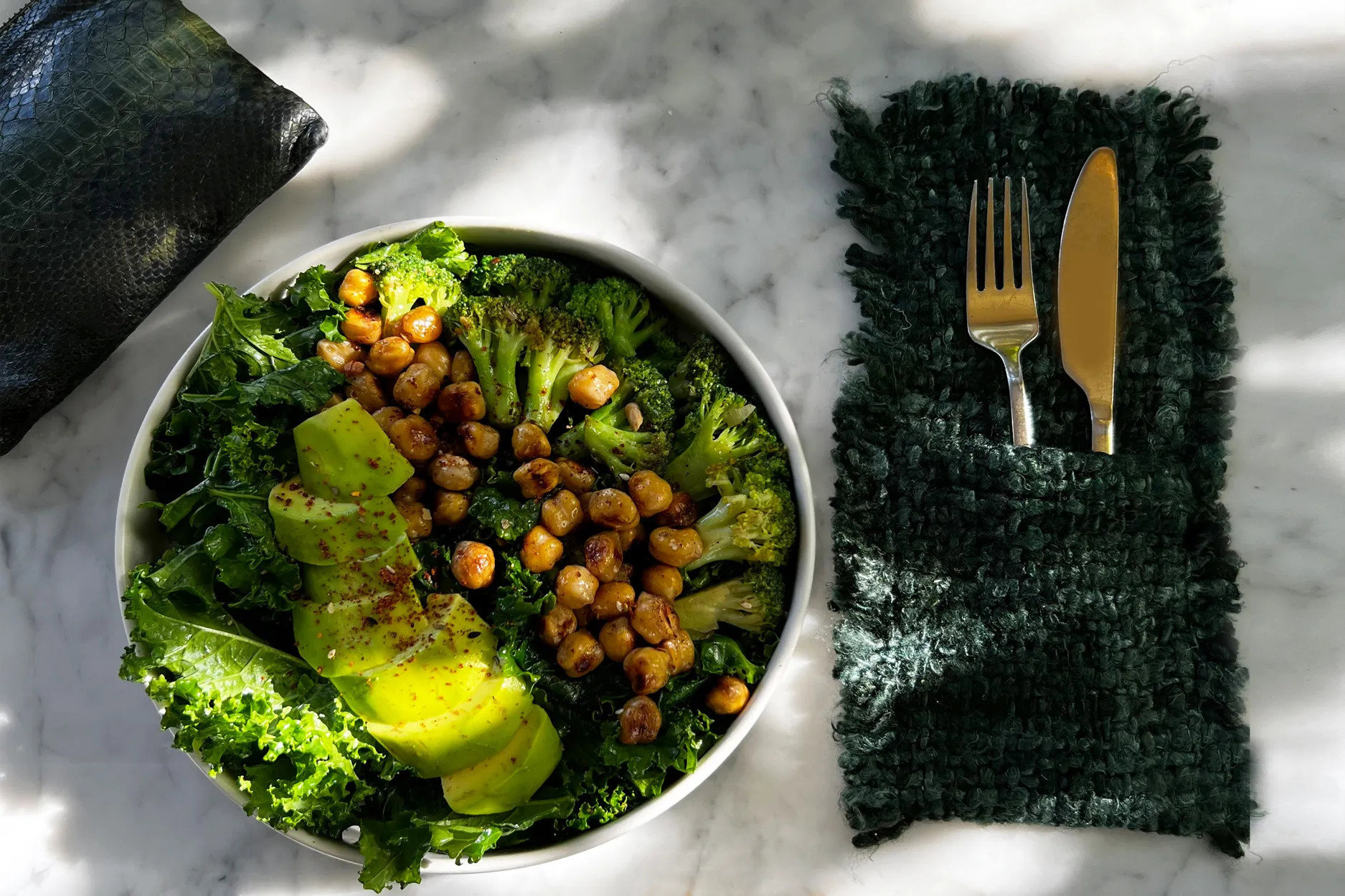 4x Oh My Gee Besteckhalter Waldgrün