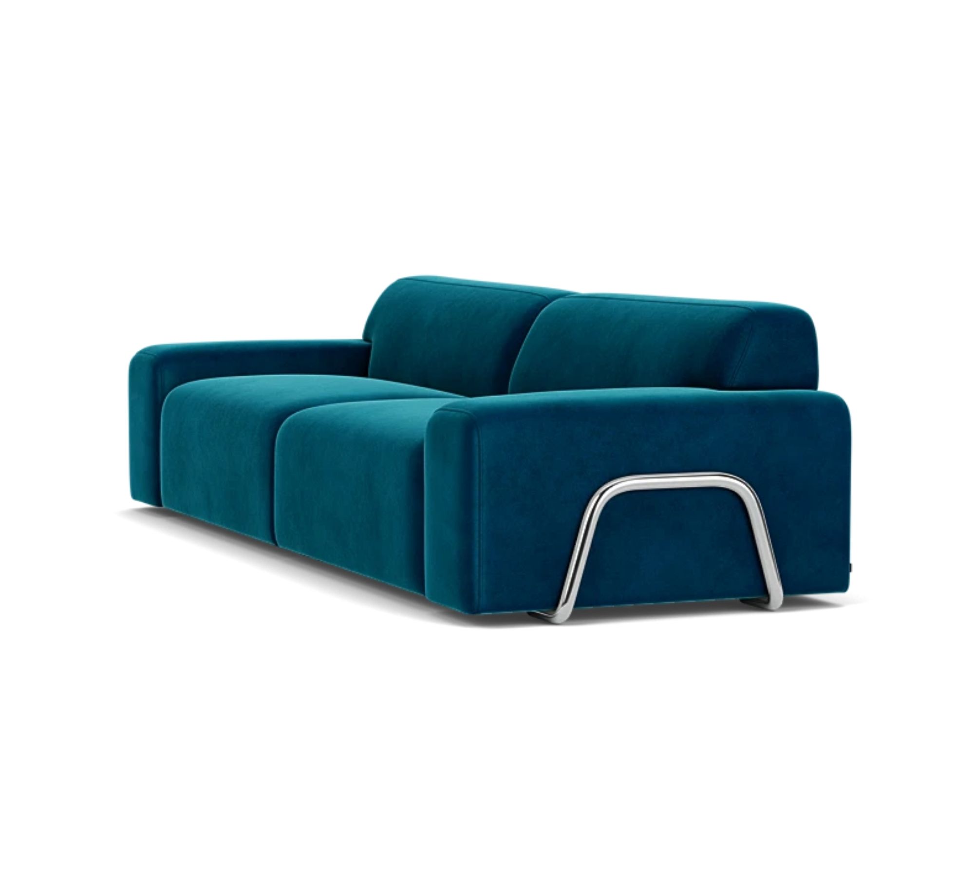 Gloria Sofa 3-Sitzer Velour Lux Petro