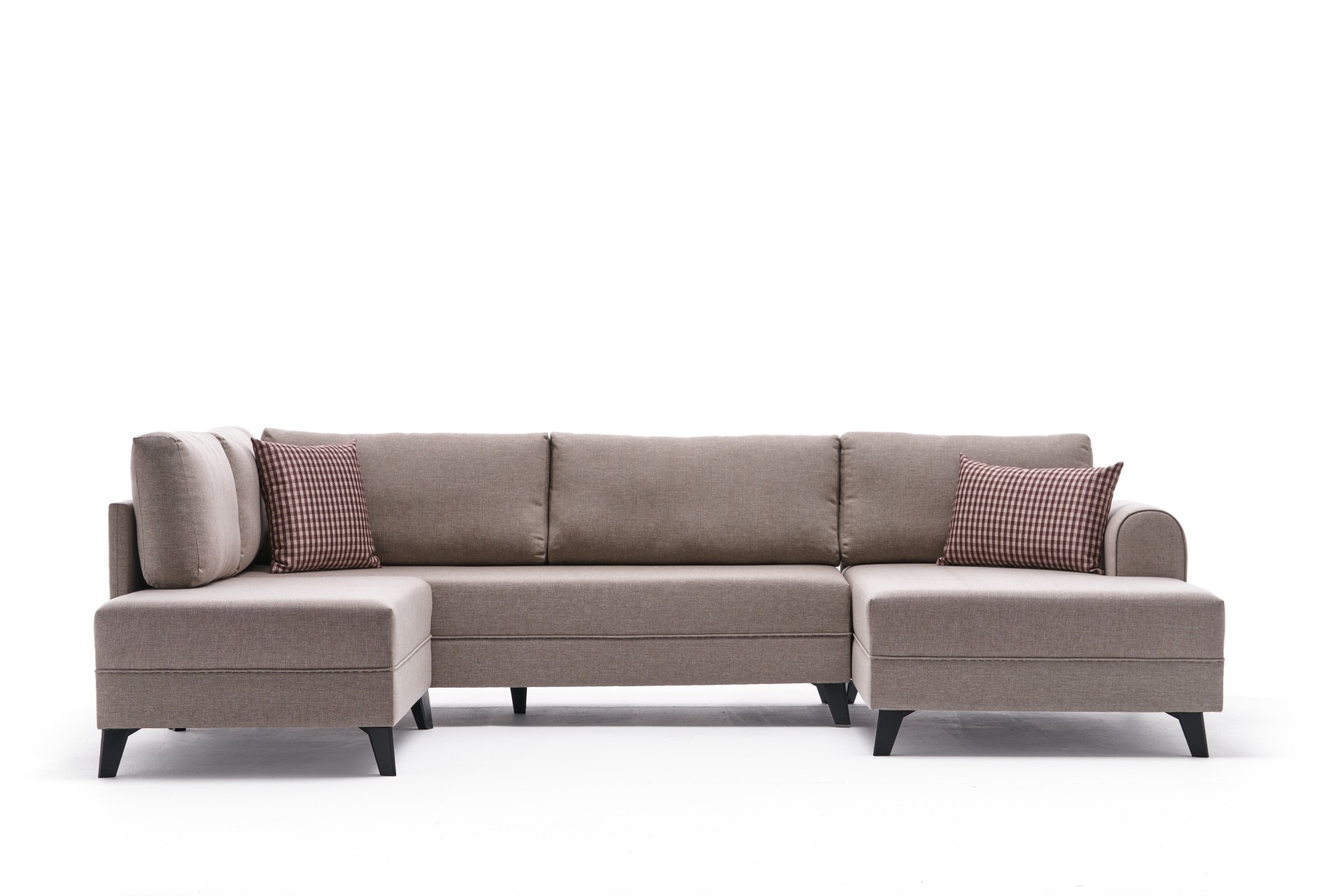 Belen Schlafsofa 4-Sitzer Creme