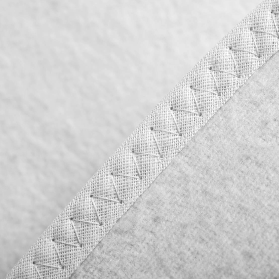 Twisted Yarn Calmuc Mattress Topper Cotton White 80x200cm