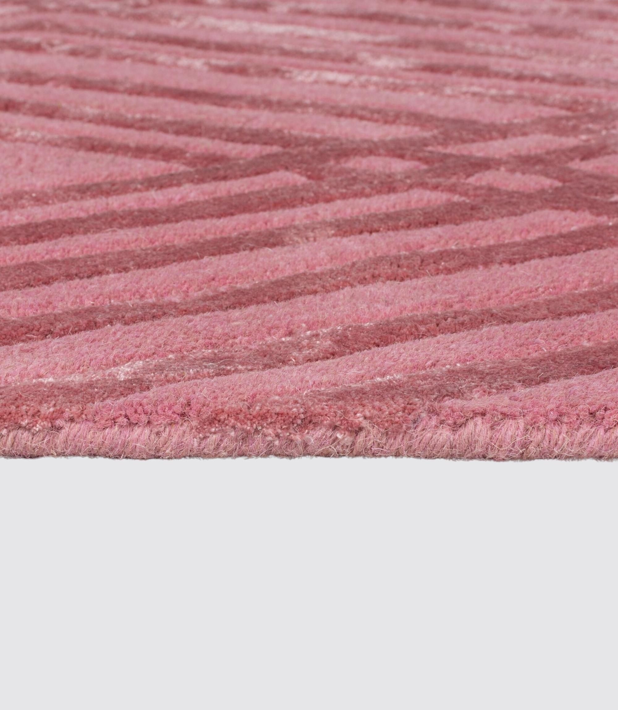Wollmischteppich Architect Diamonds Rosé 120 x 170 cm
