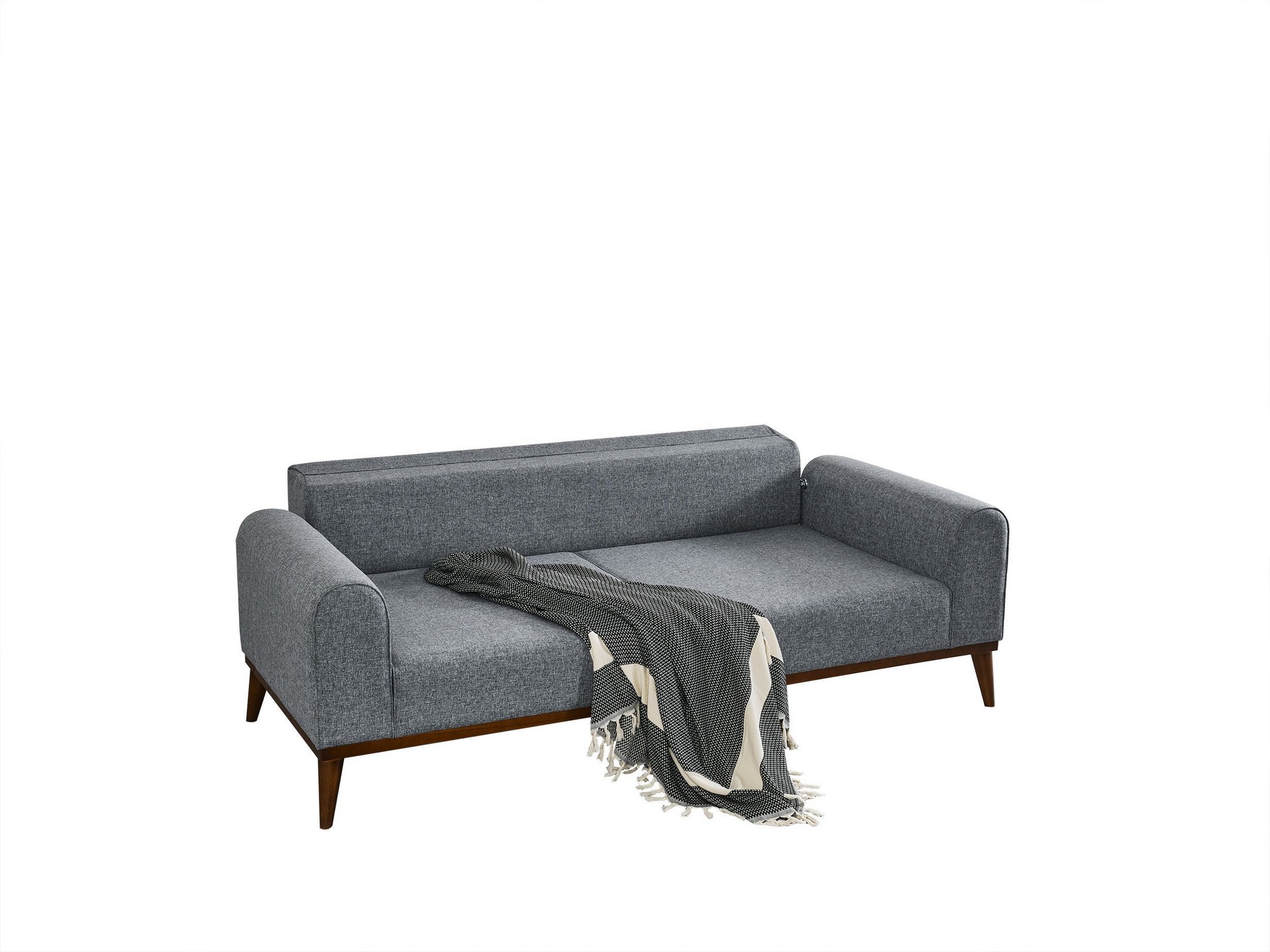 Cofi 3-seater sofa bed light grey