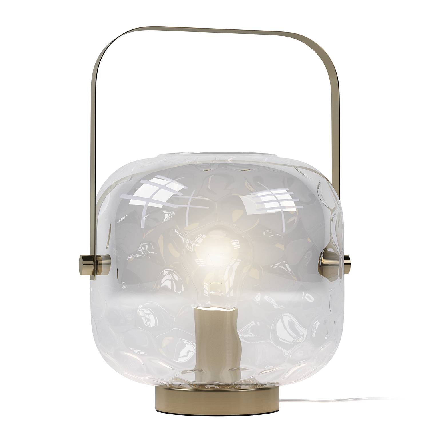 Tischleuchte Arga 1-Flammig Transparent