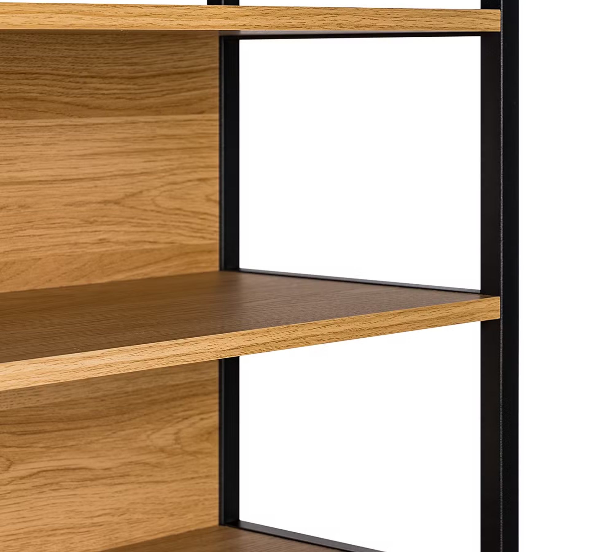 Regal Holz Metall Natur