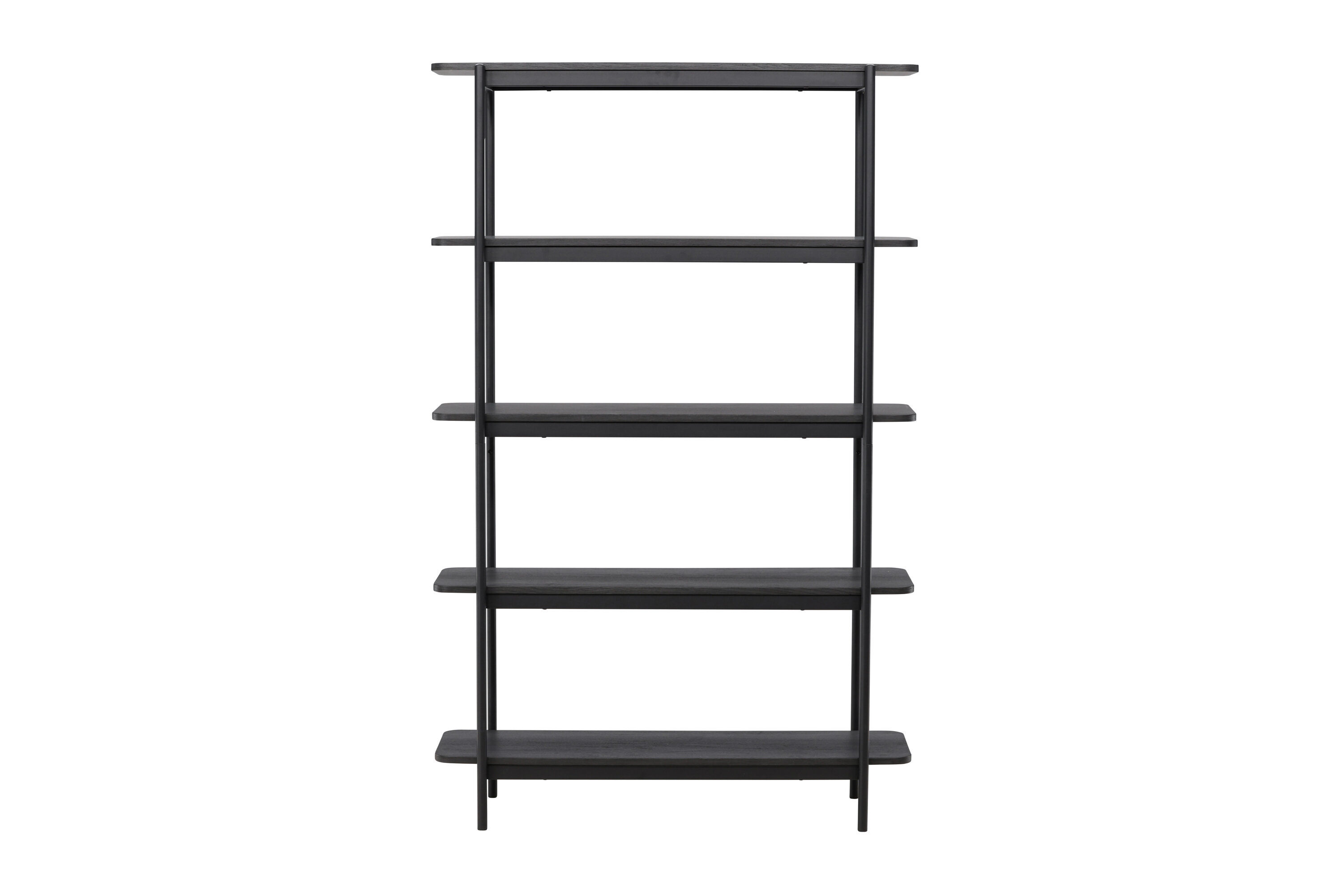 Home Shelf Wood Black
