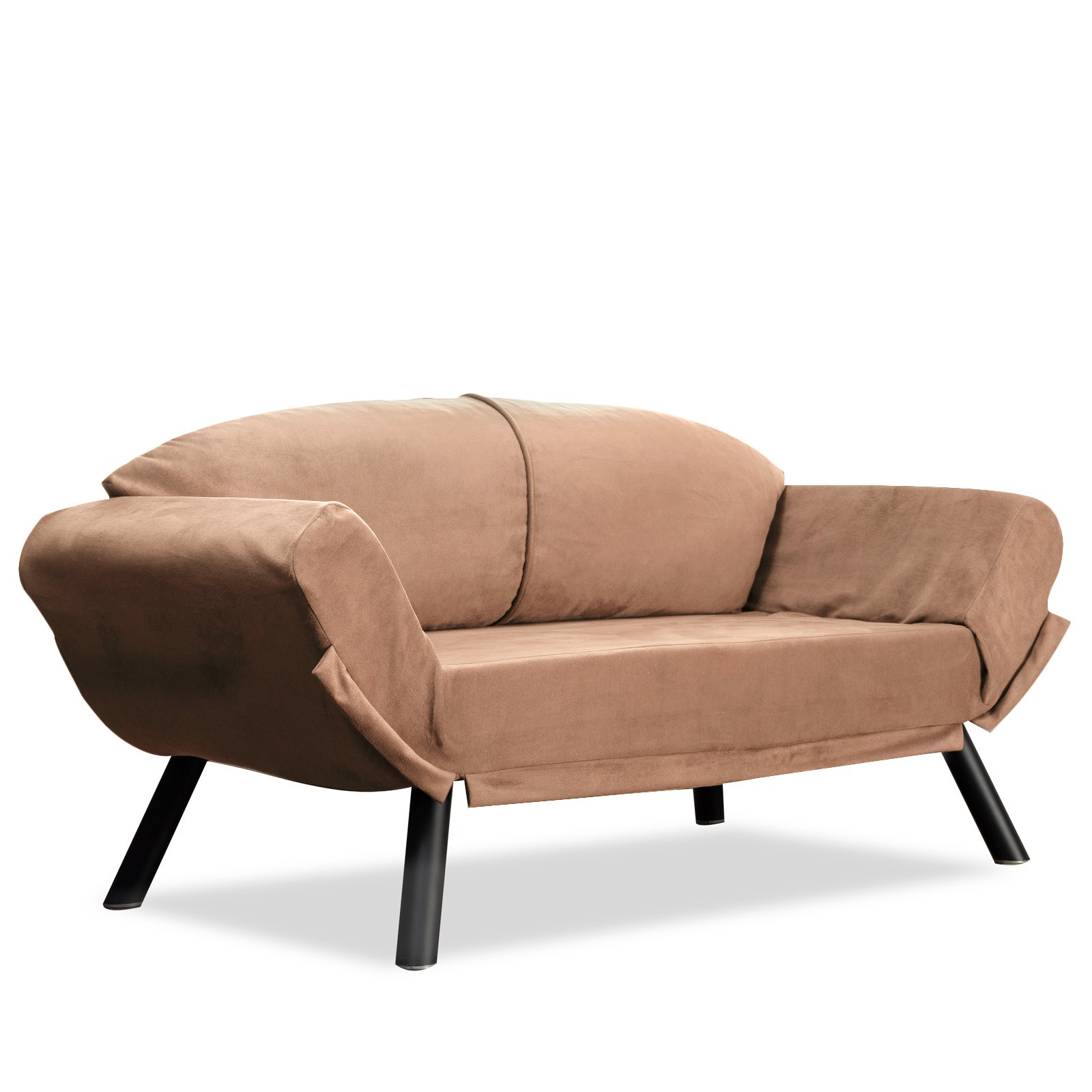 Genzo Sofa bed 2-seater Light Brown