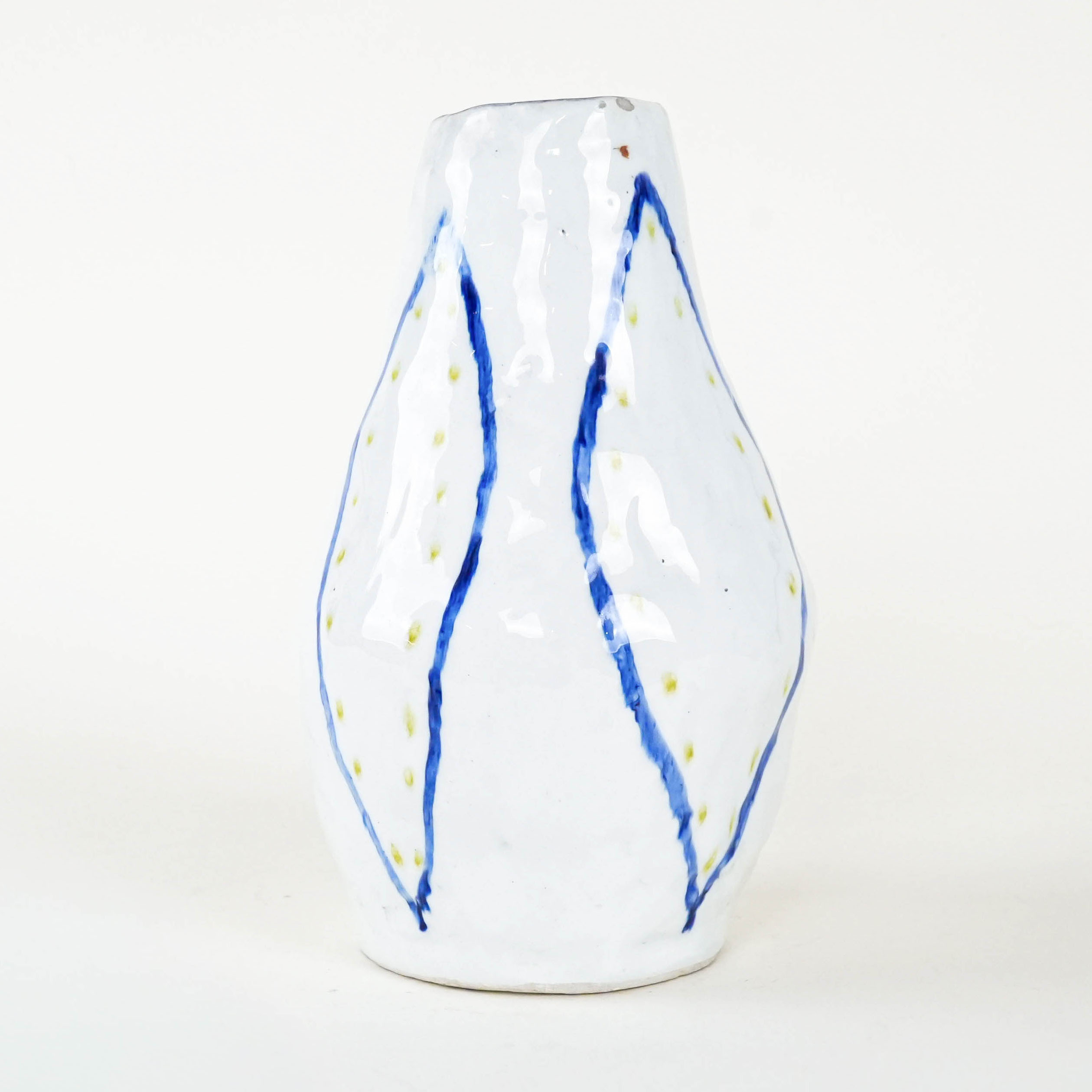 Ceramic vase White 1960s