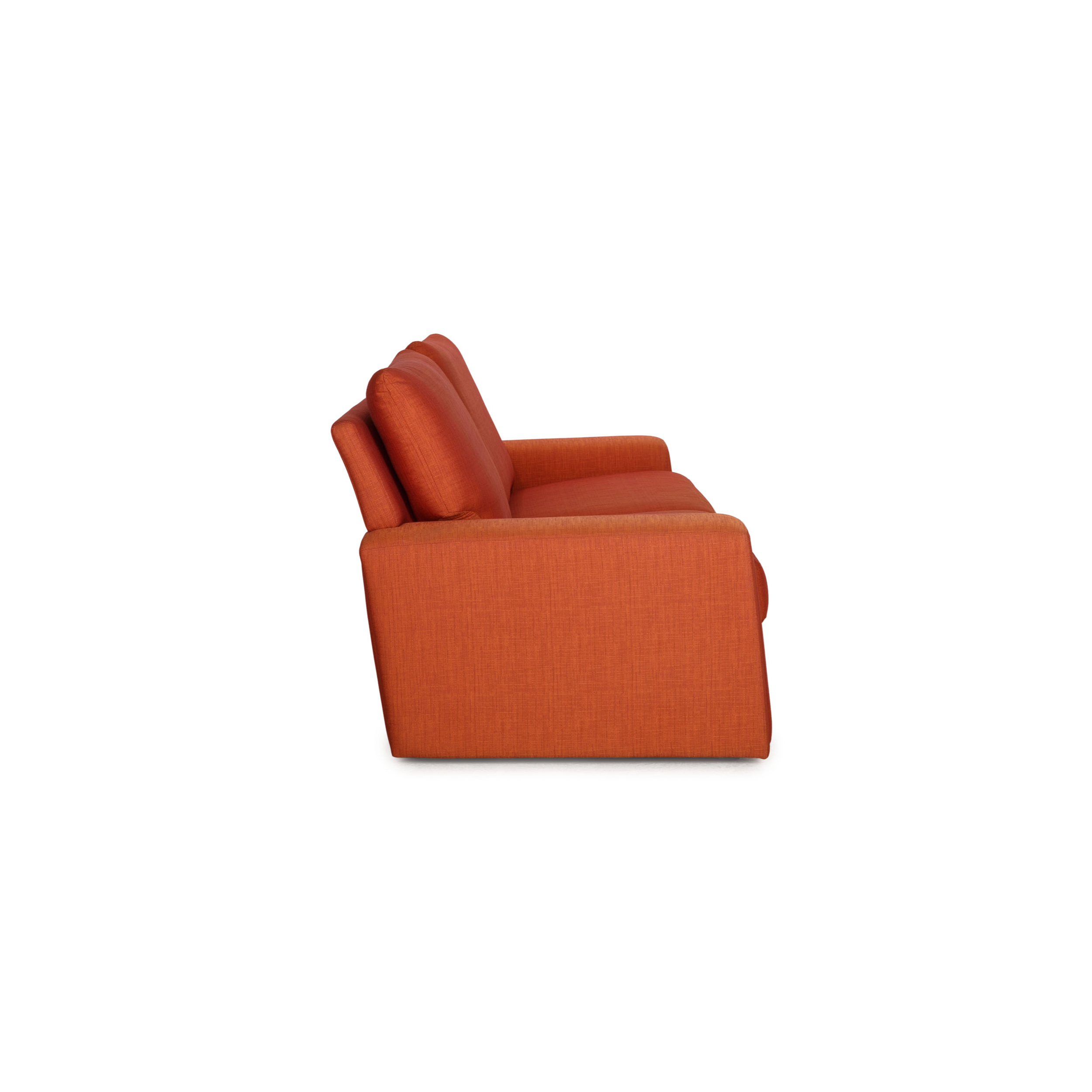Sofa 3-Sitzer Stoff Orange