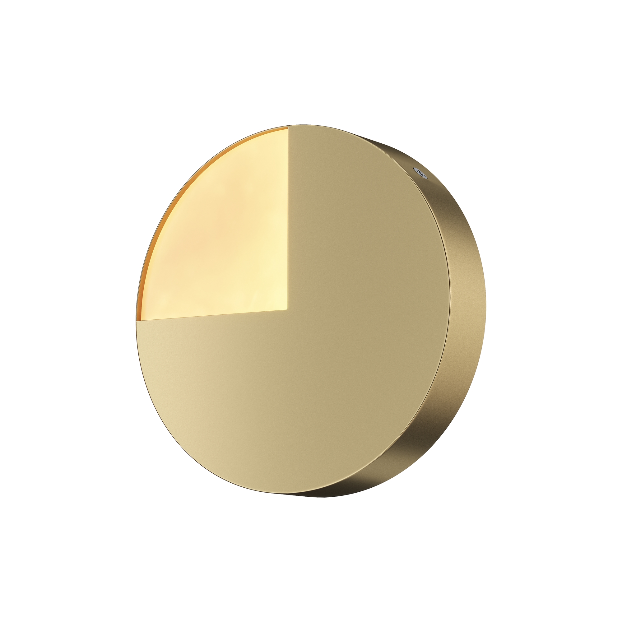 Jupiter Wall light Aluminium Gold