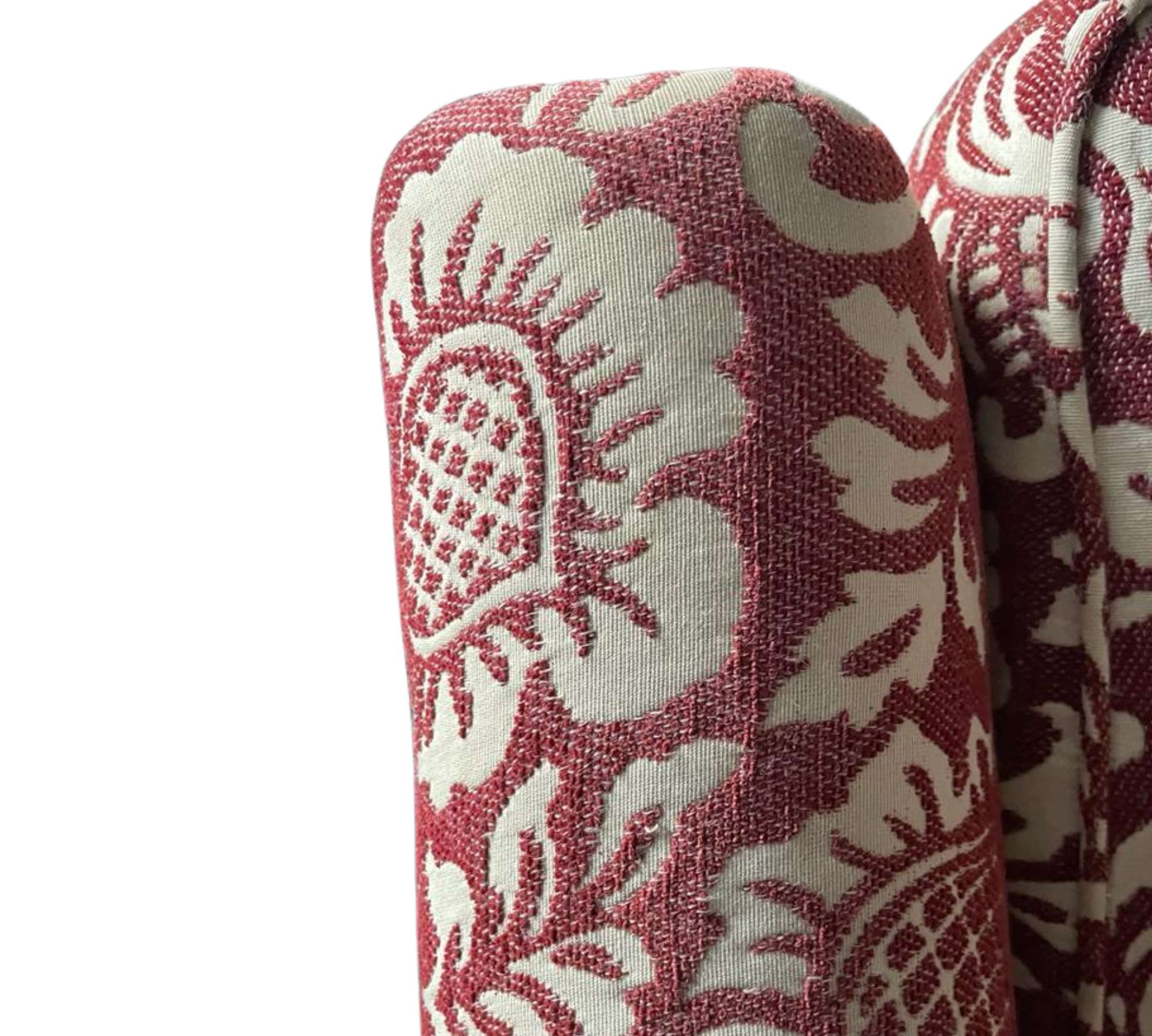Sessel und Hocker Textil Holz Mehrfarbig