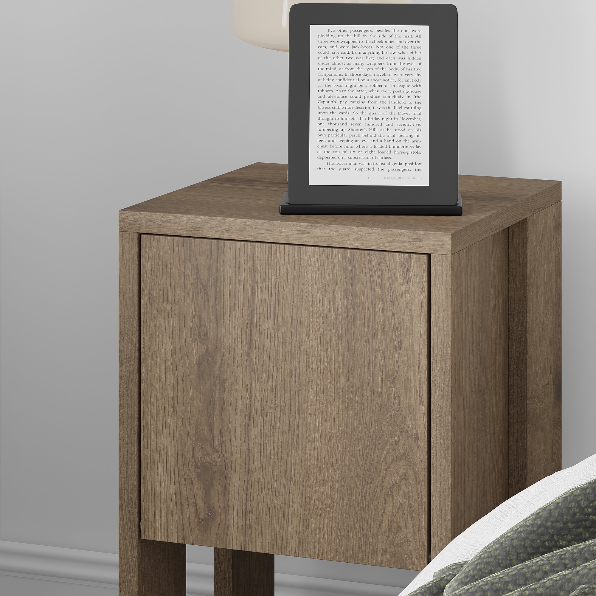 Ema Nightstand Brown