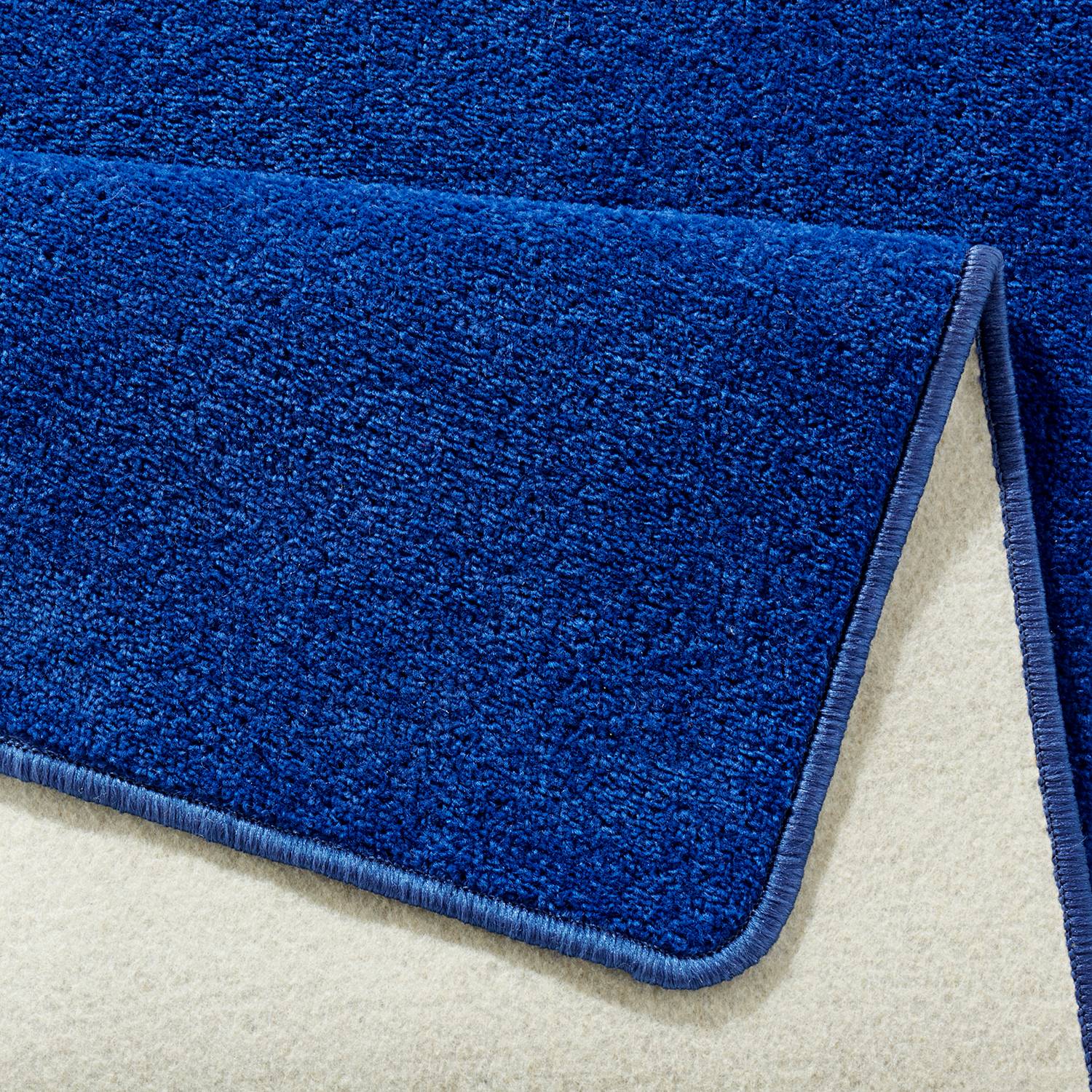 Kurzflorteppich Fancy Dunkelblau