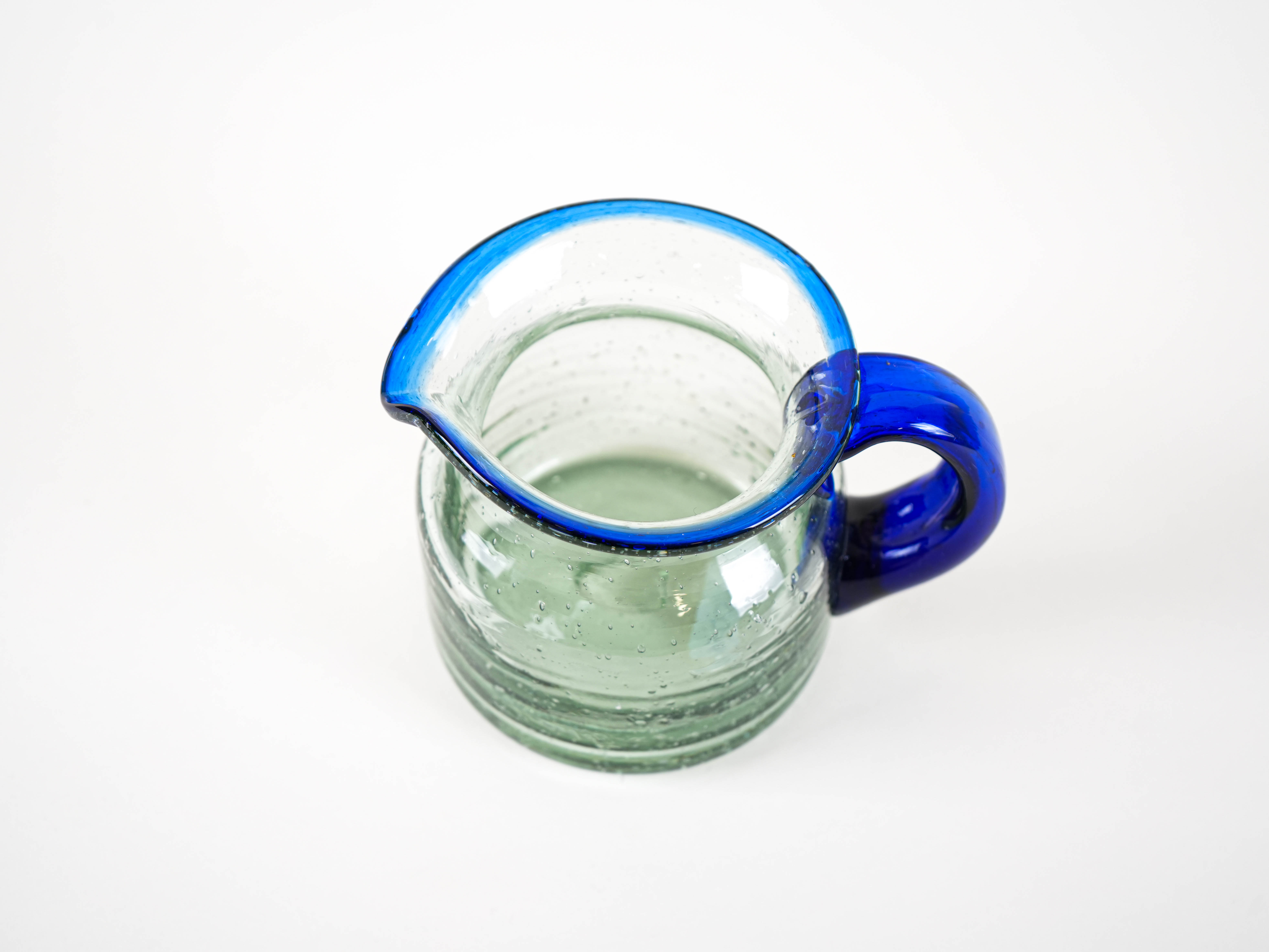 Milk jug glass 1970s