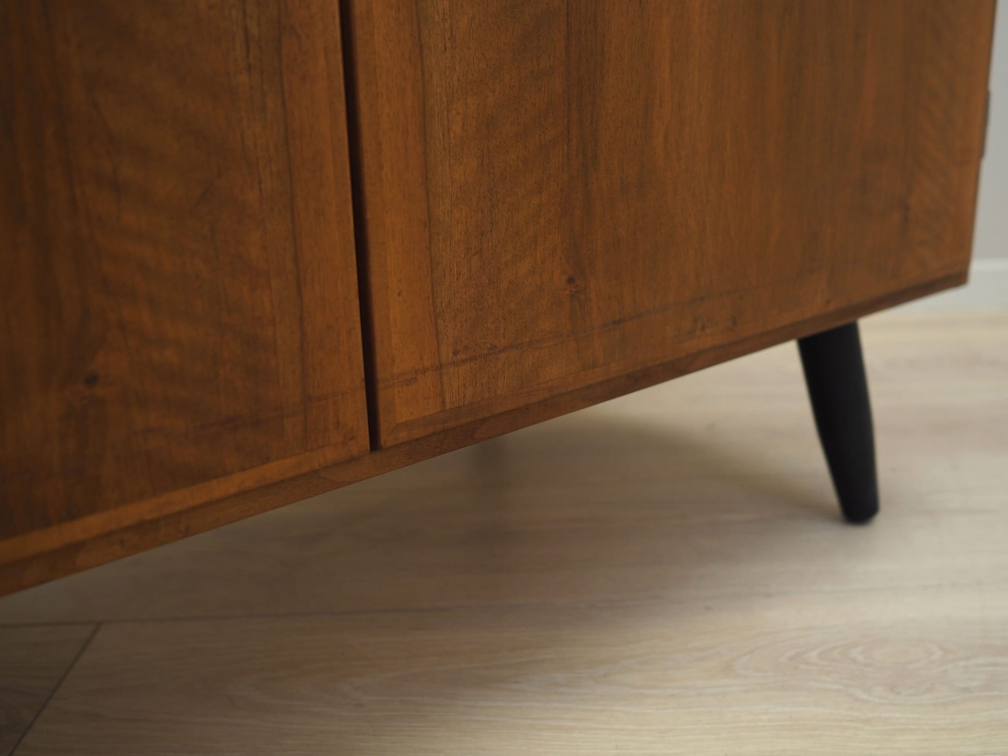 Vintage cabinet walnut brown 1960s