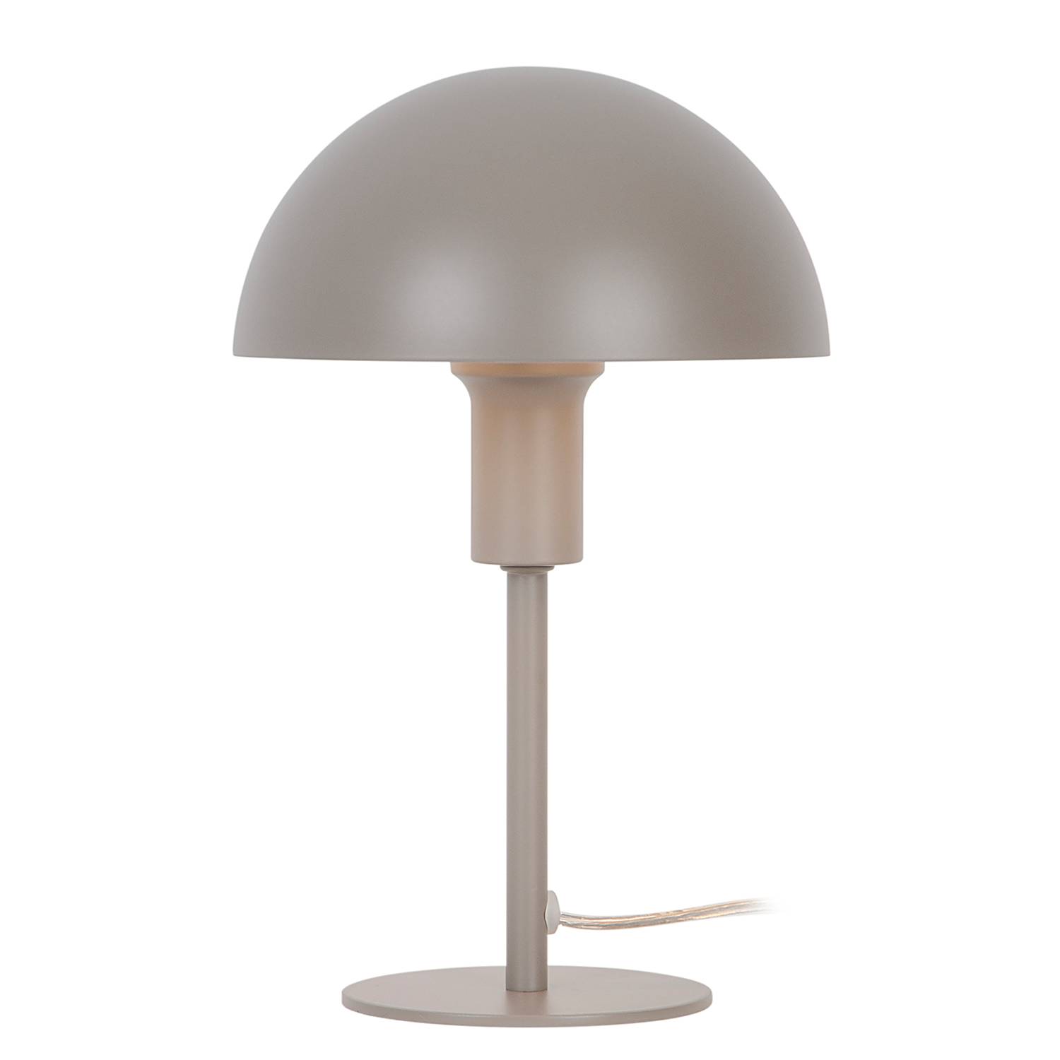 Ellen Mini Tischleuchte Aluminium Taupe 1-flammig