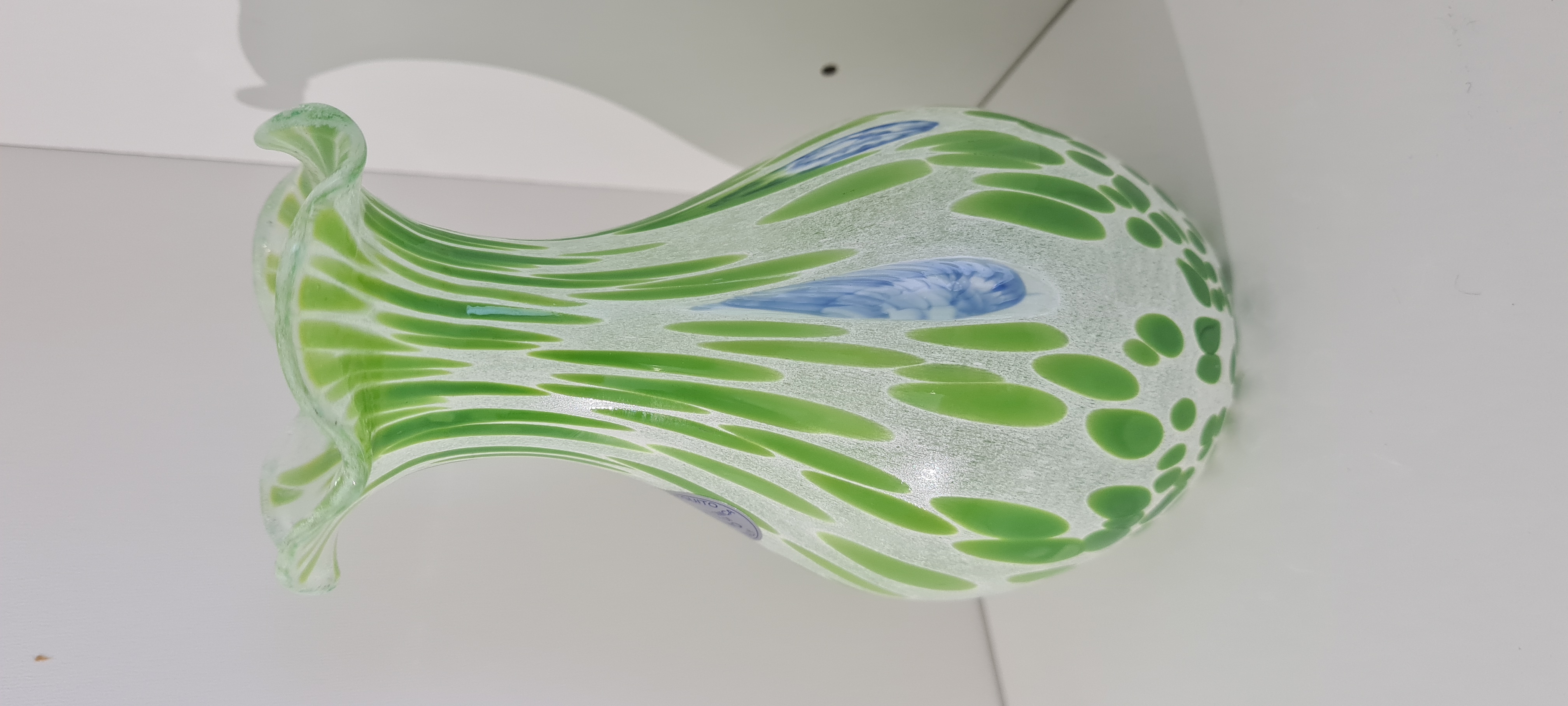 Vase Muranoglas Grün