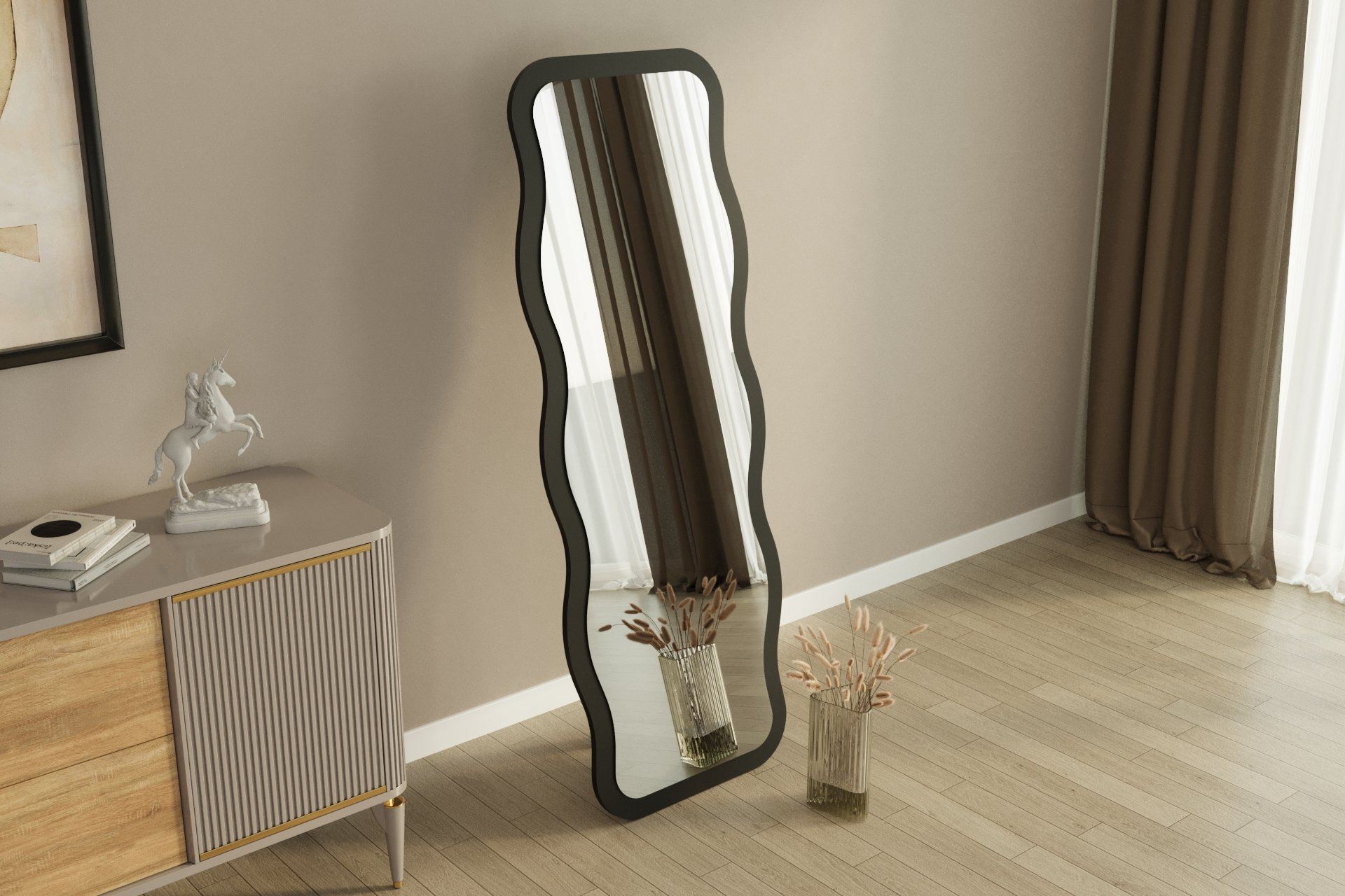 Aror Mirror Black
