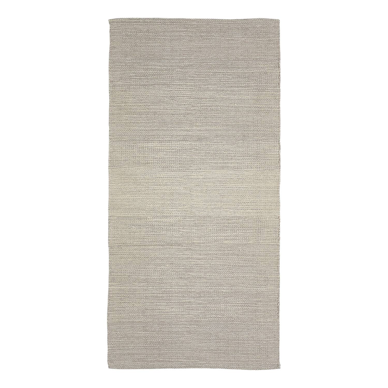 Kurzflorläufer Opland Baumwolle Taupe 70 x 140 cm