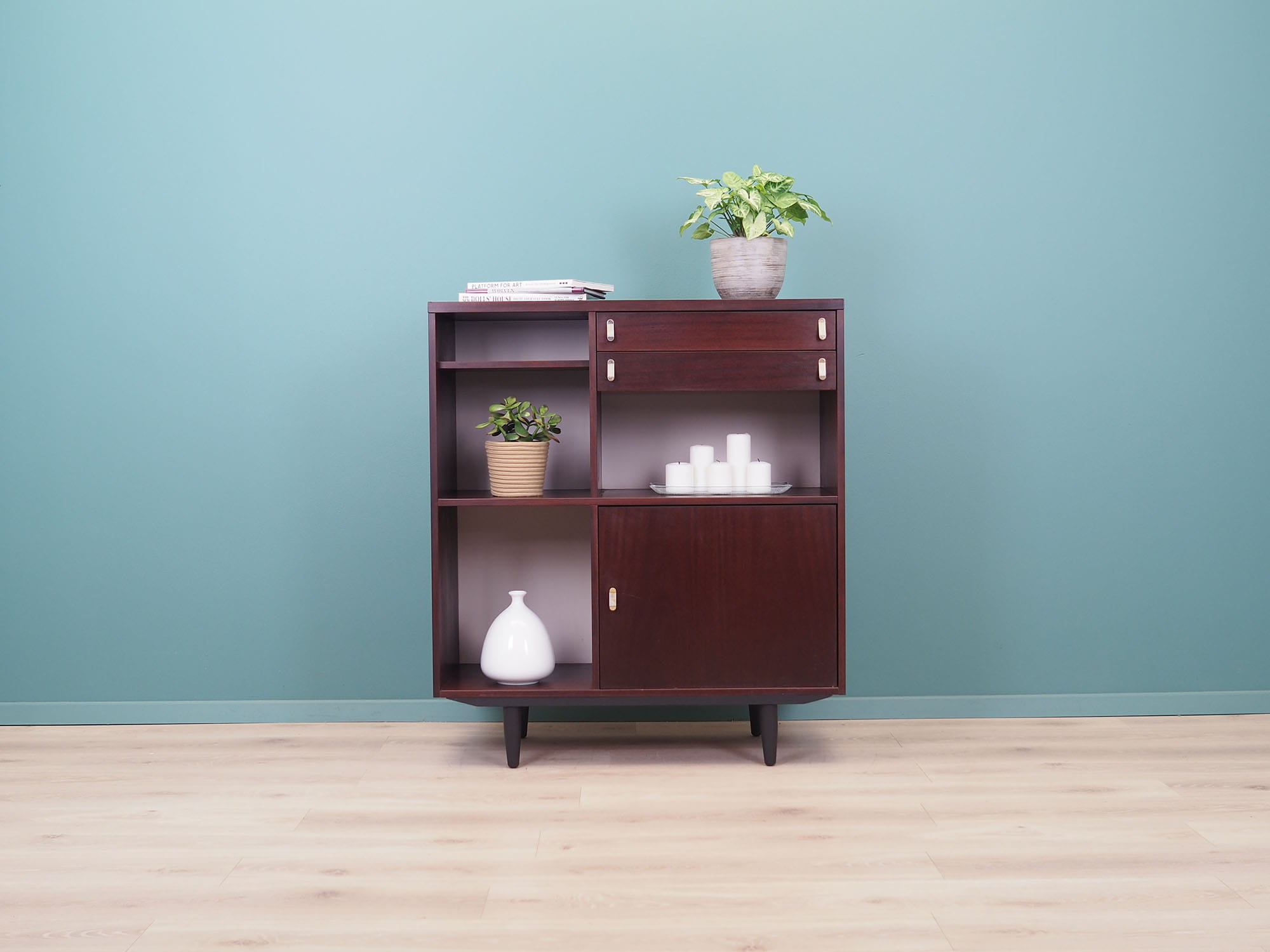 Mahogany Schrank 1960 Jahre