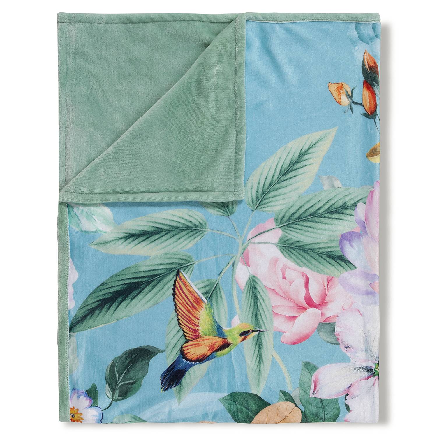 Plaid Fungi Polysamt 130 x 160 cm