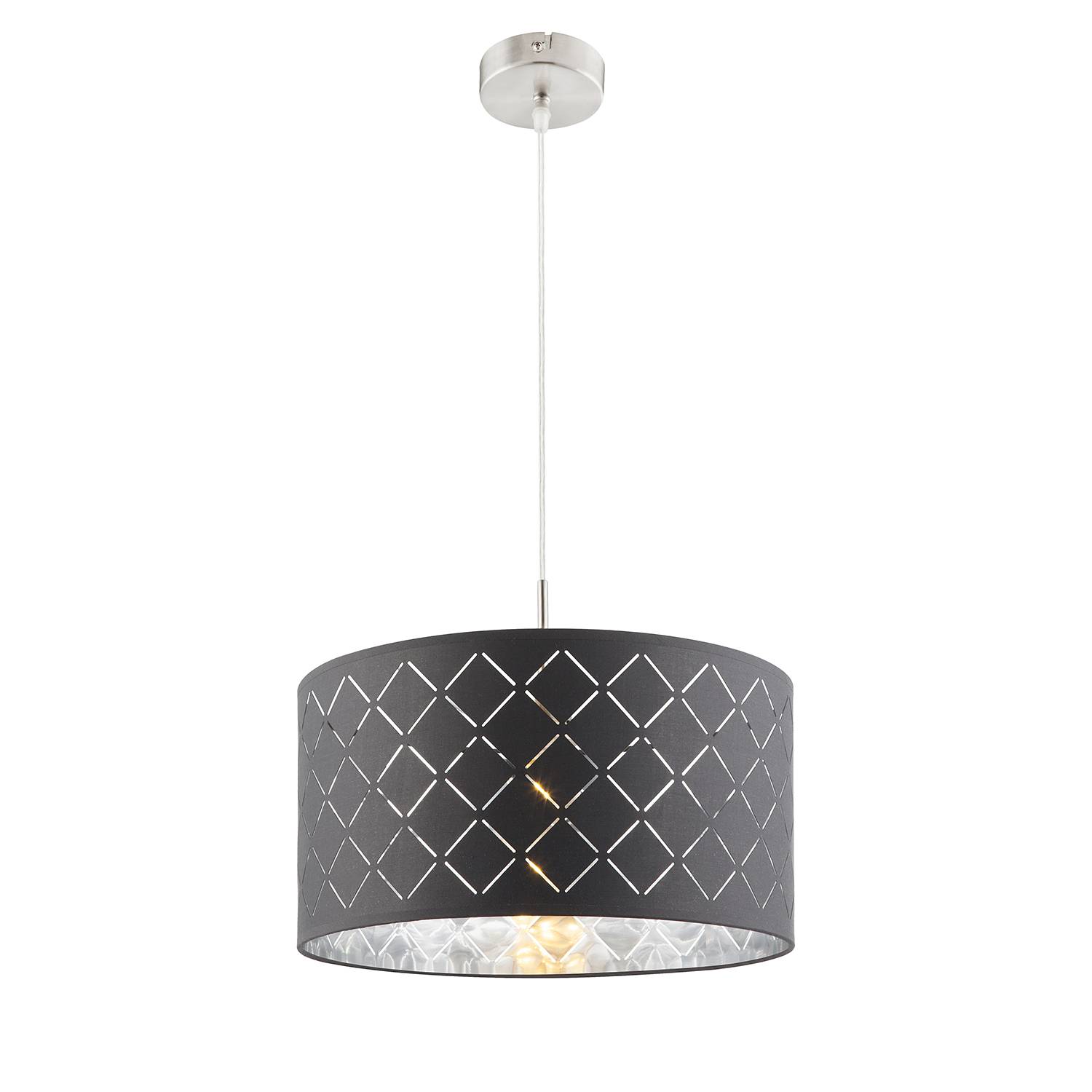 Pendant lamp Kidal I Grey