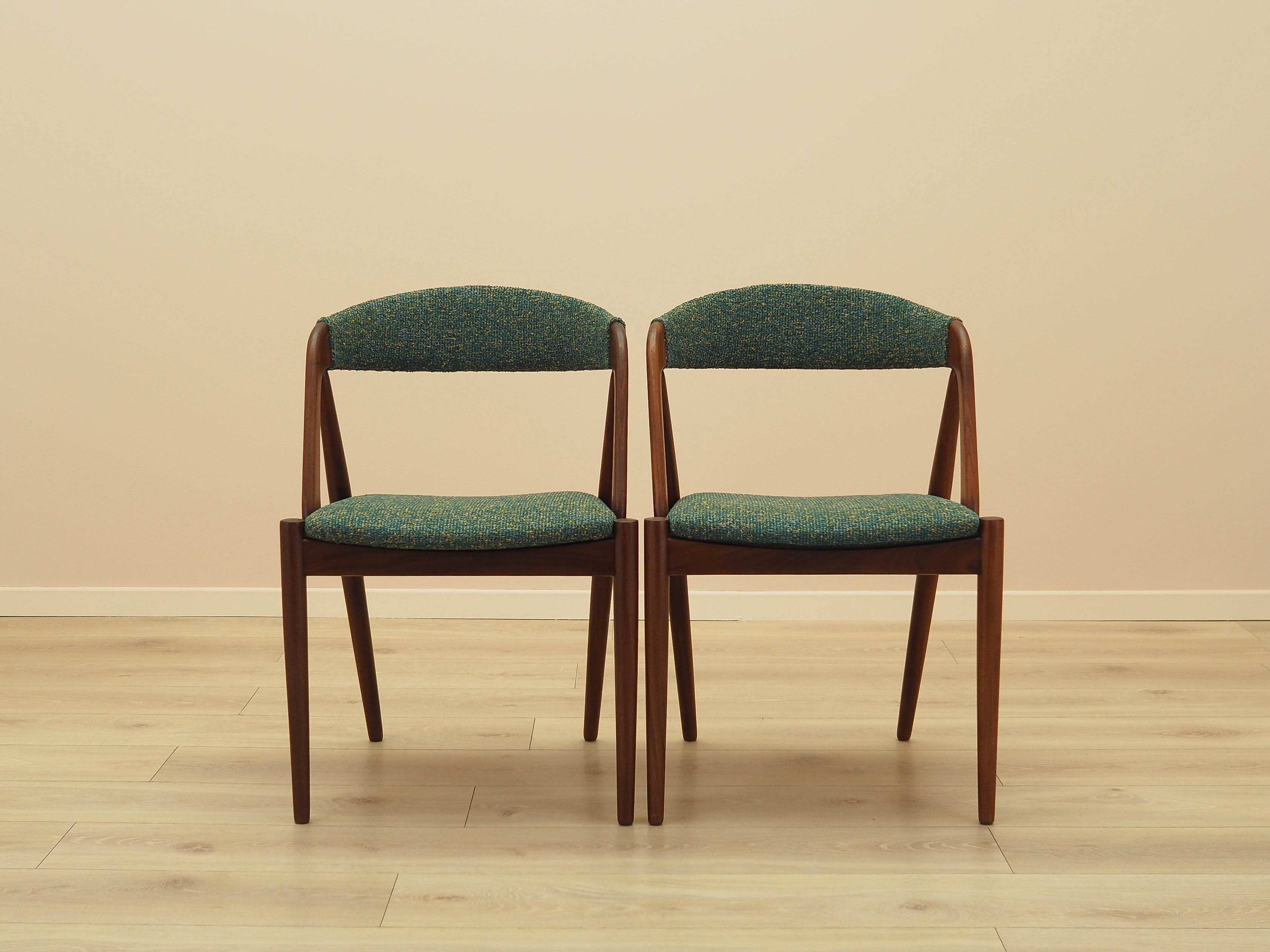 Chairs 2x Teak Green