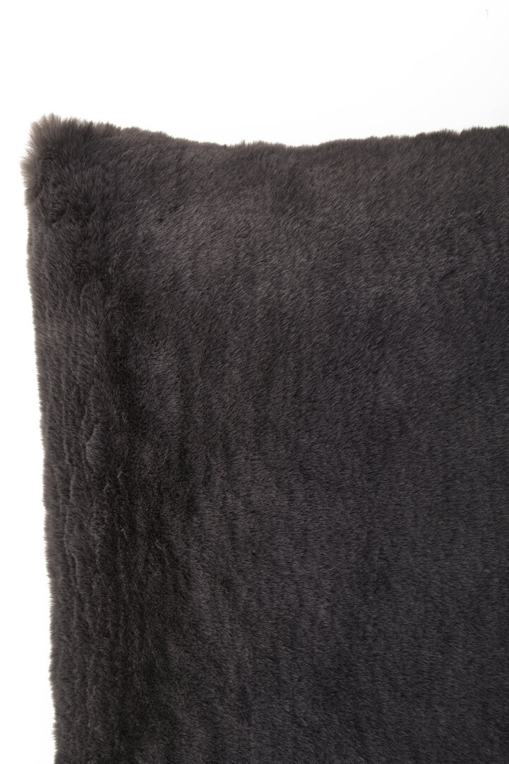 Bosie Lamina Grey Square Fur Kissen
