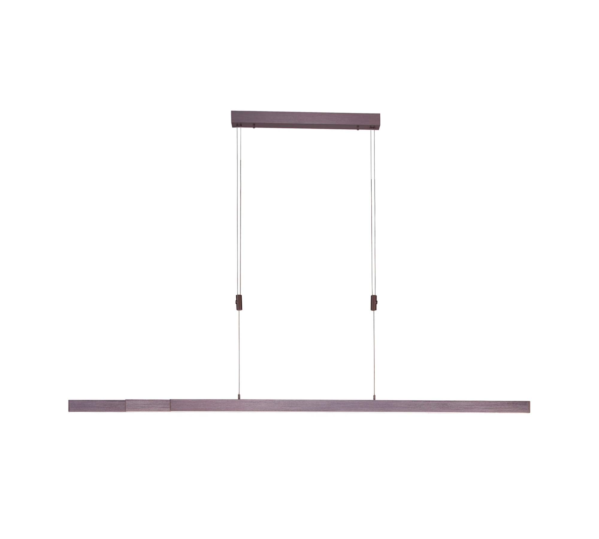 LED Pendelleuchte 3-flammig Aluminium