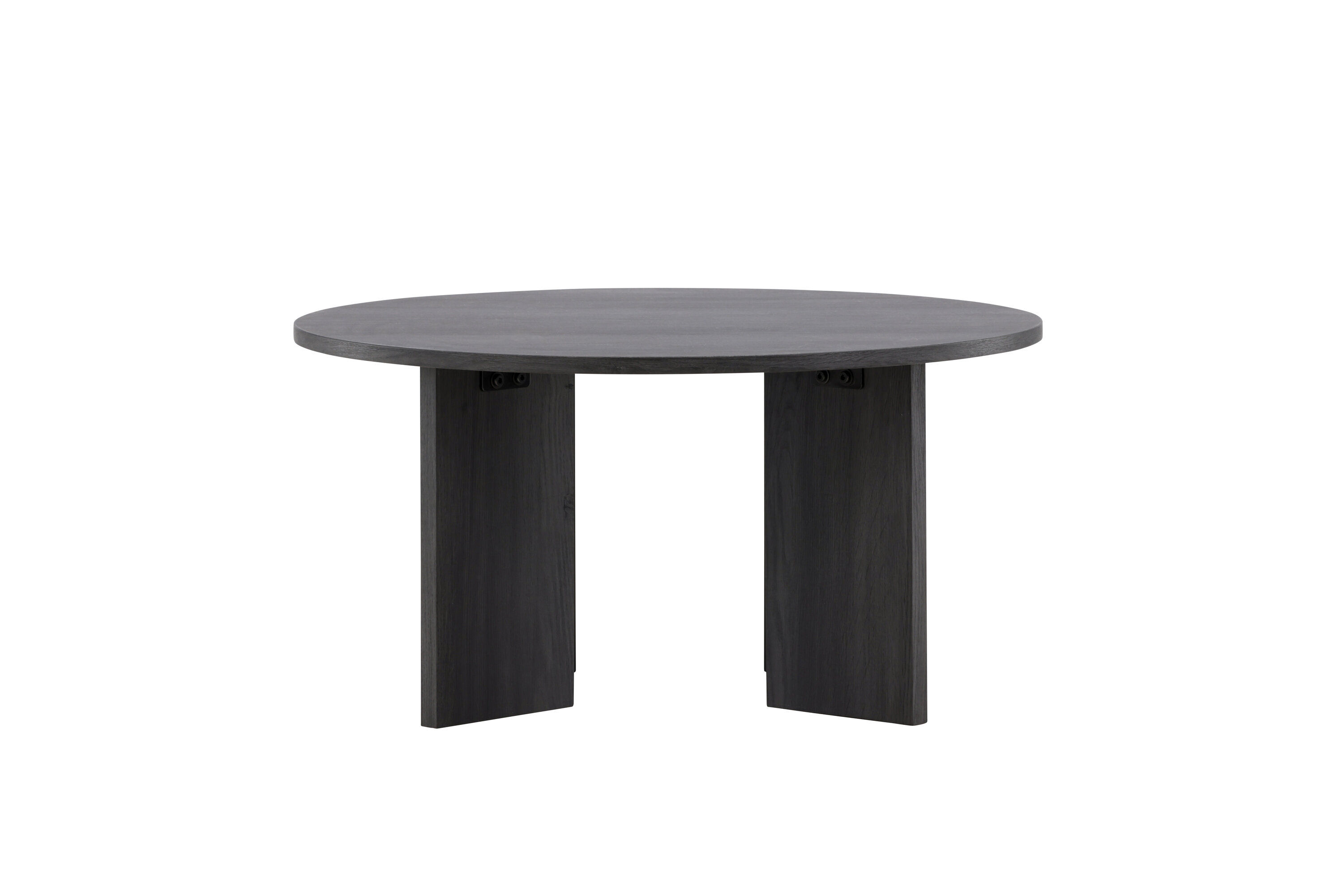 Askerön Coffee table FSC Black ⌀80cm