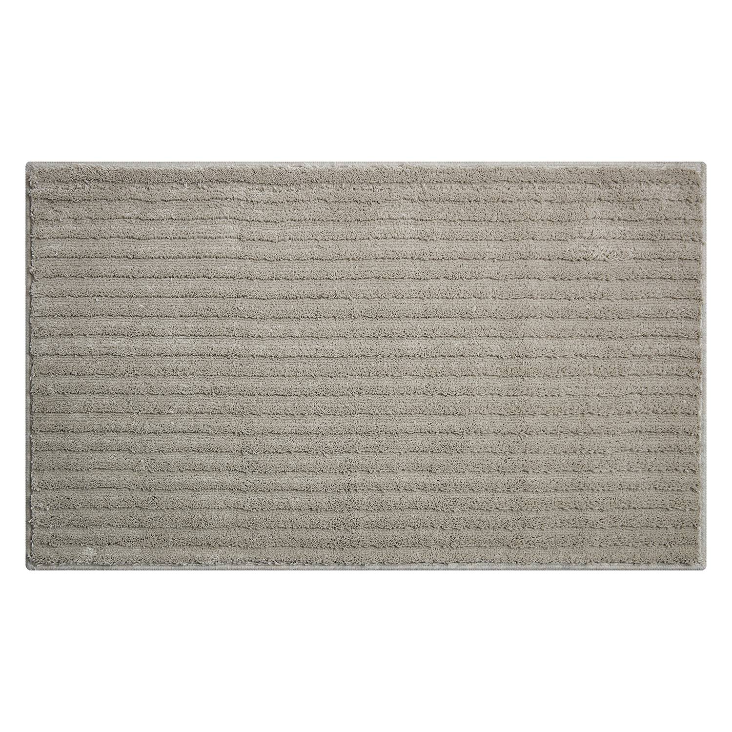 Bath mat Riffle mud 60 x 100 cm