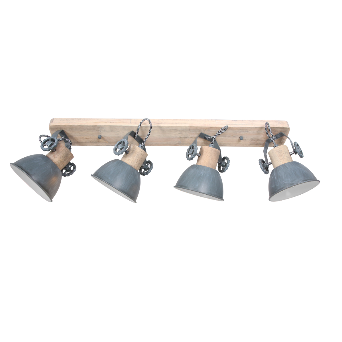 Deckenleuchte Gearwood IV Grau