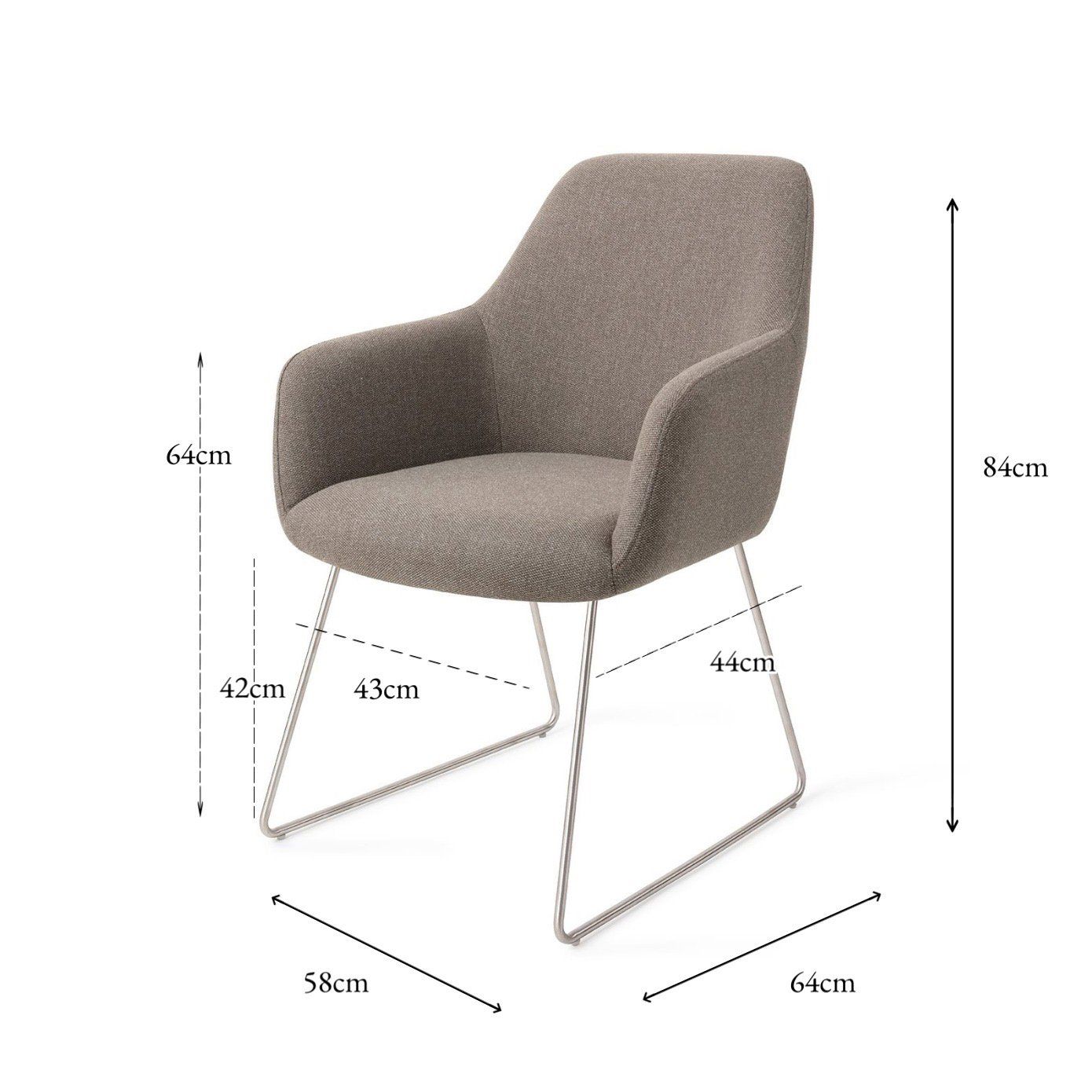 Hiroo Esszimmerstuhl Foggy Fusion