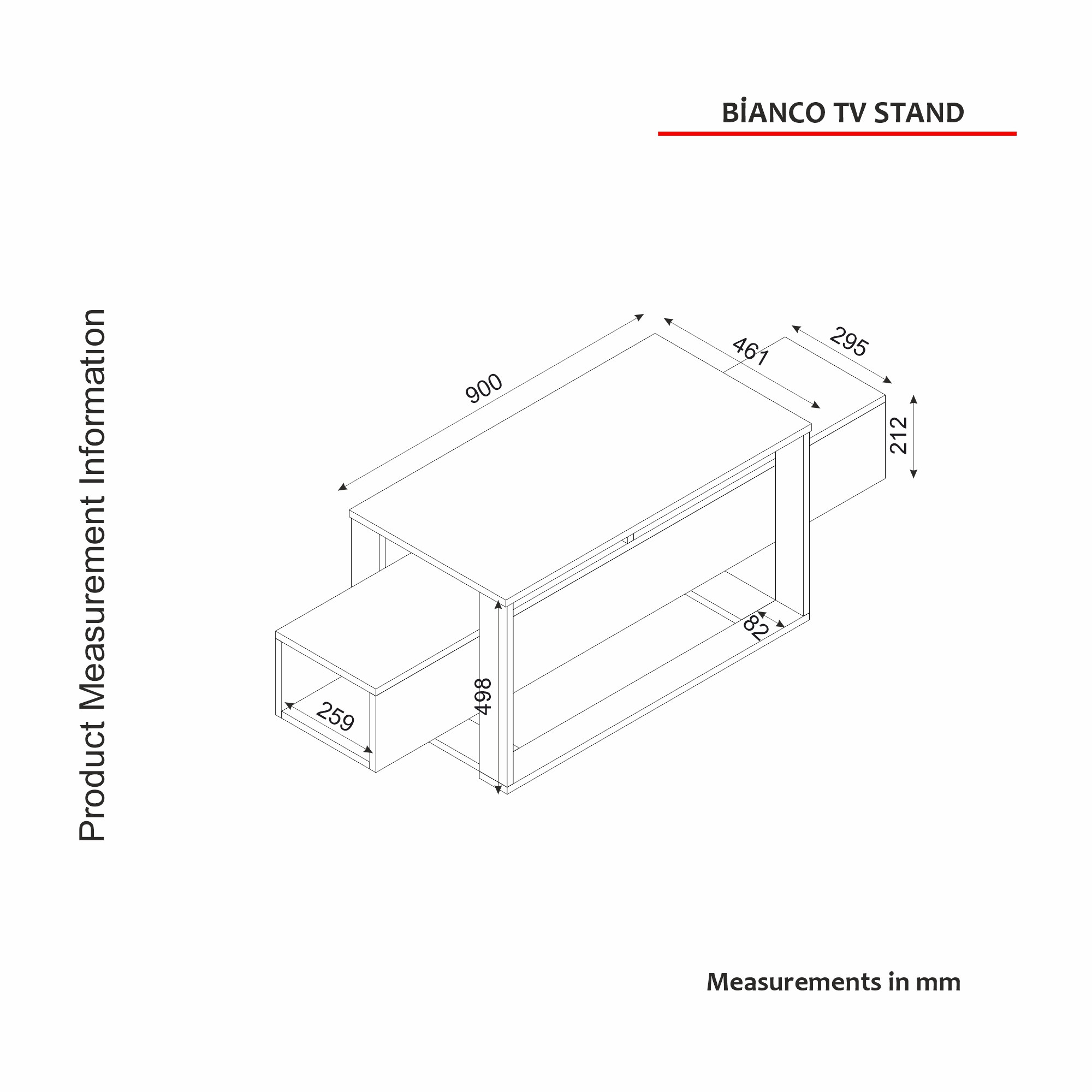 Sideboard TV Möbel 180cm