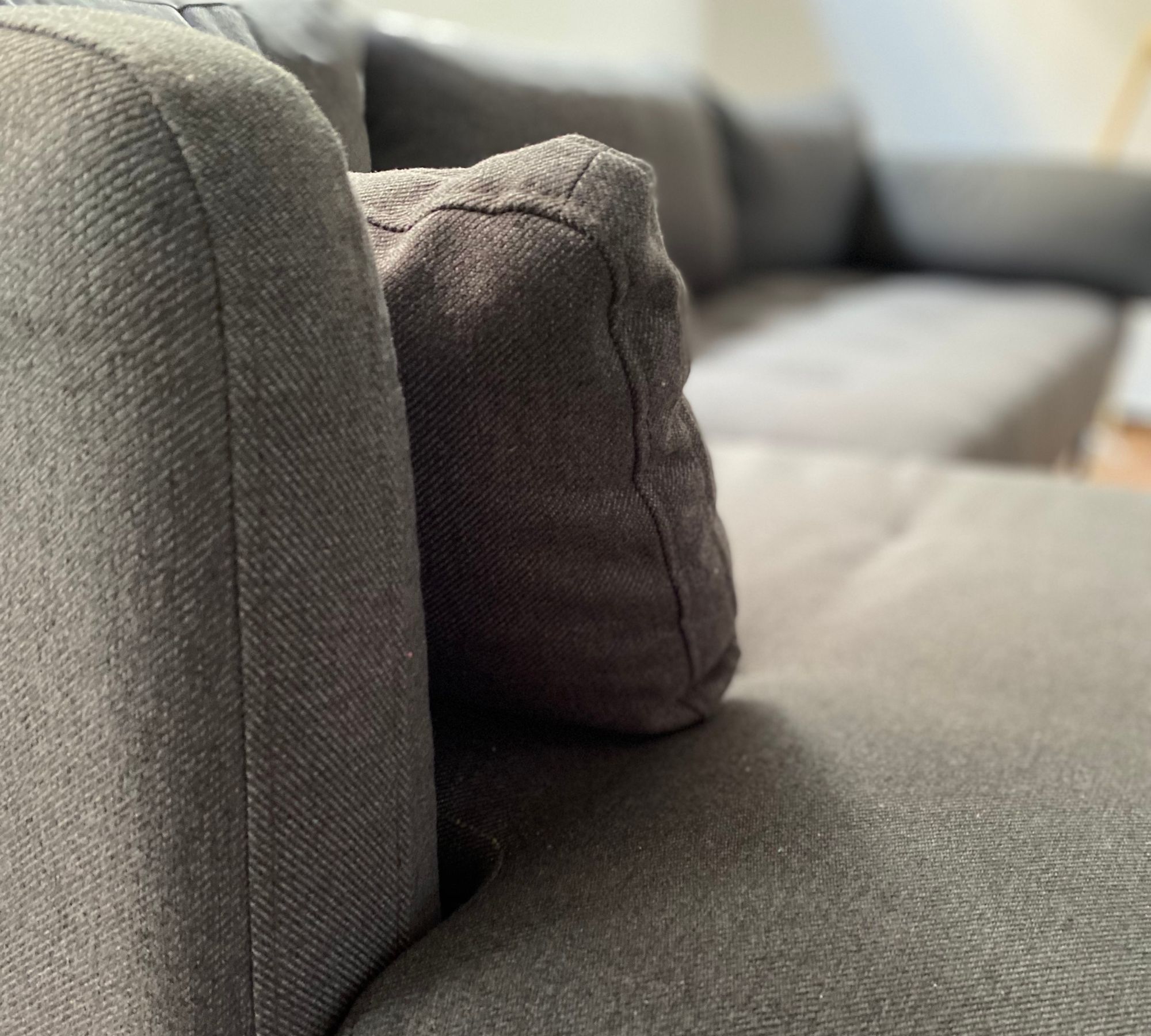 Harlow 3-Sitzer Ecksofa mit Récamiere Links Hudsongrau