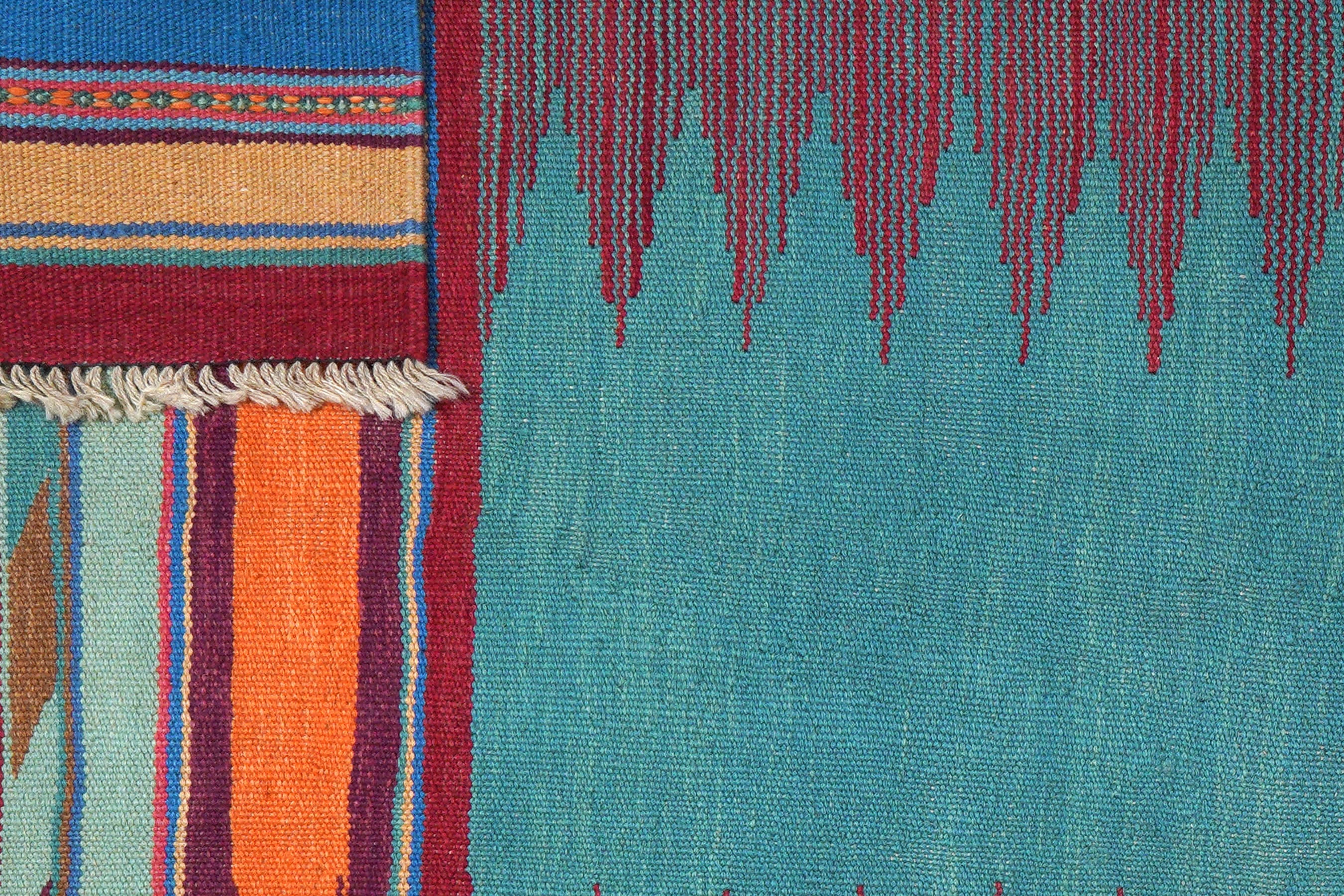 Kilim Gashgai Teppich Mehrfarbig