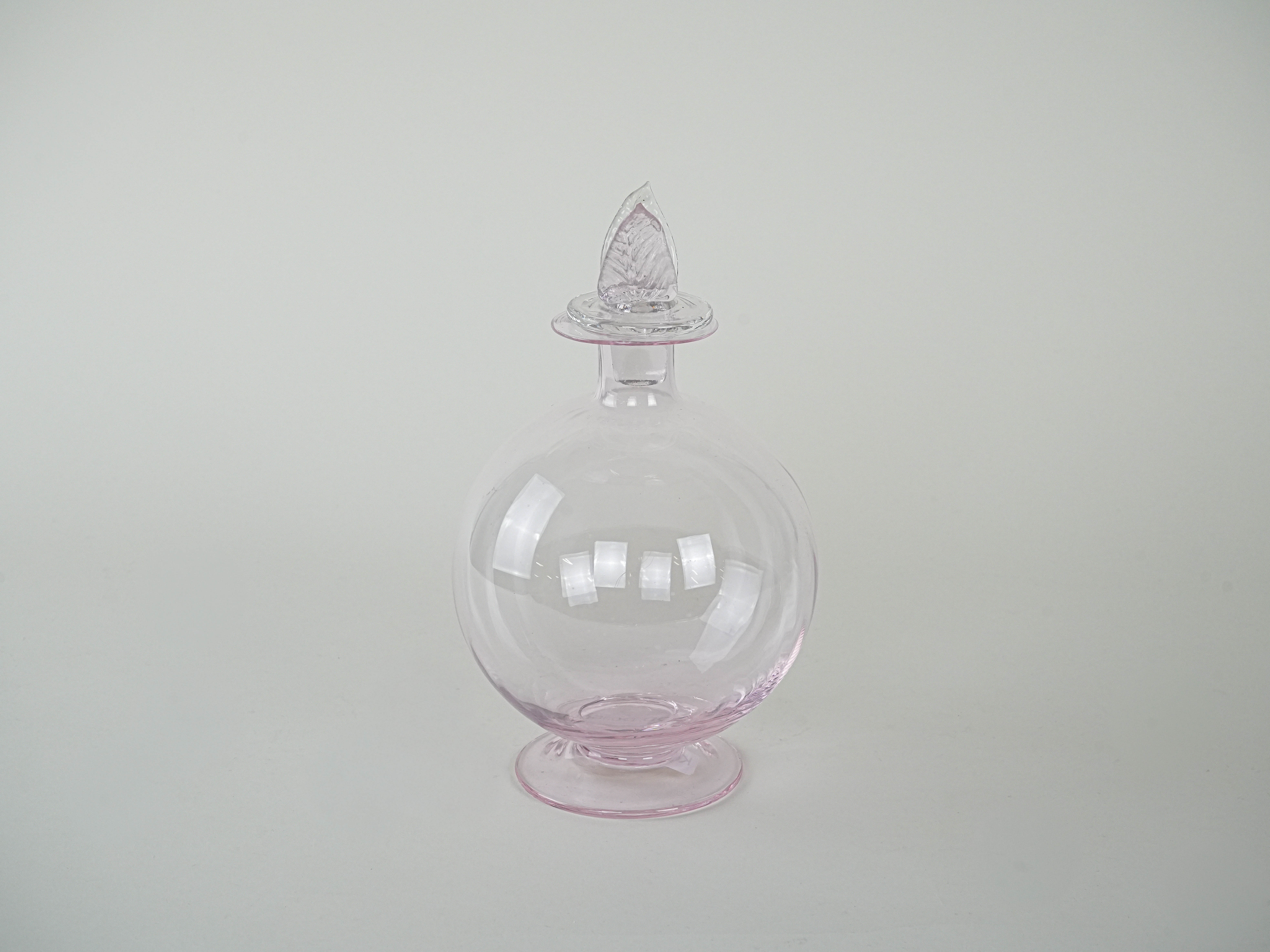Glaskaraffe Transparent 1970er Jahre