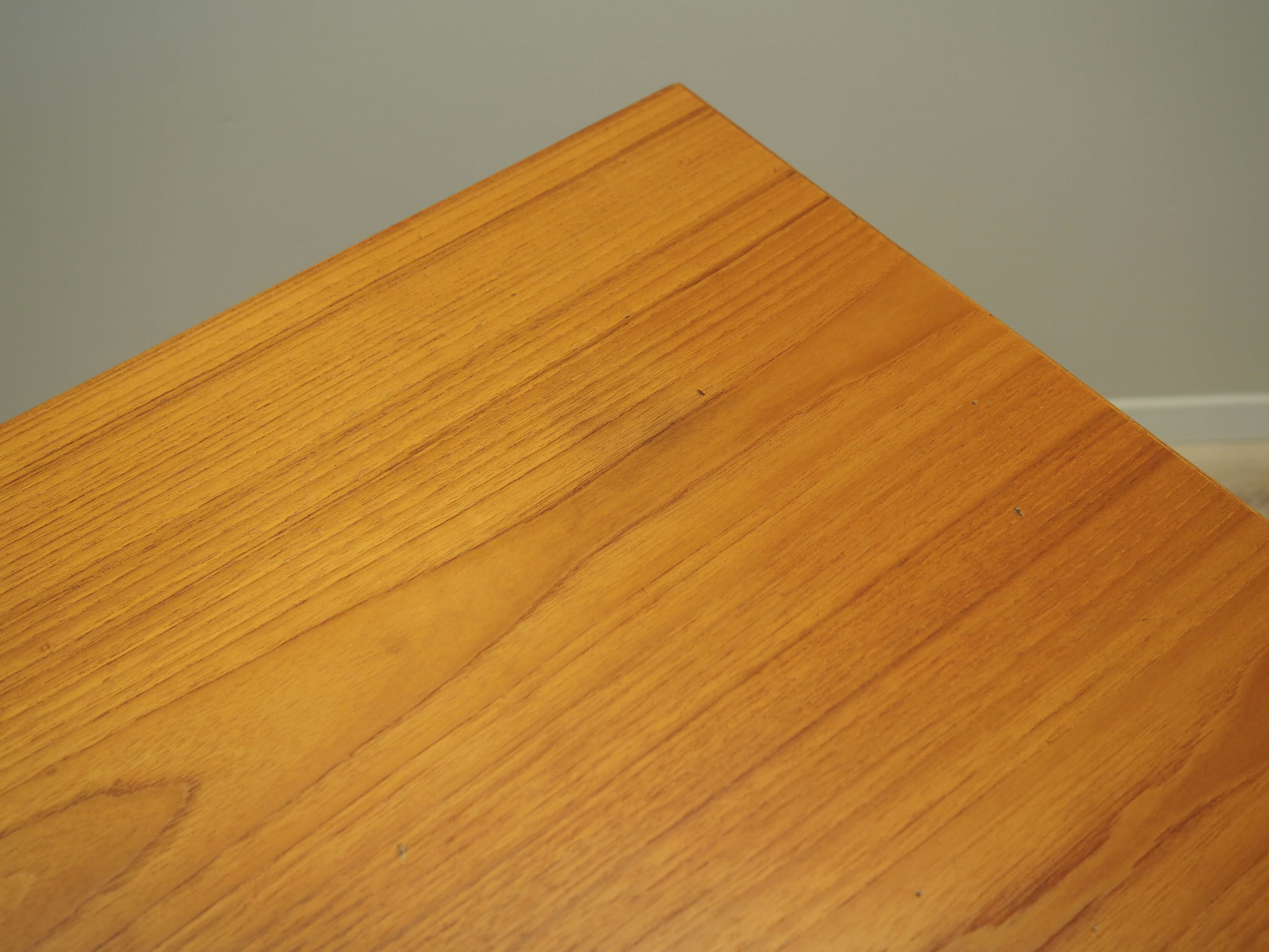 Vintage desk teak brown 1960s