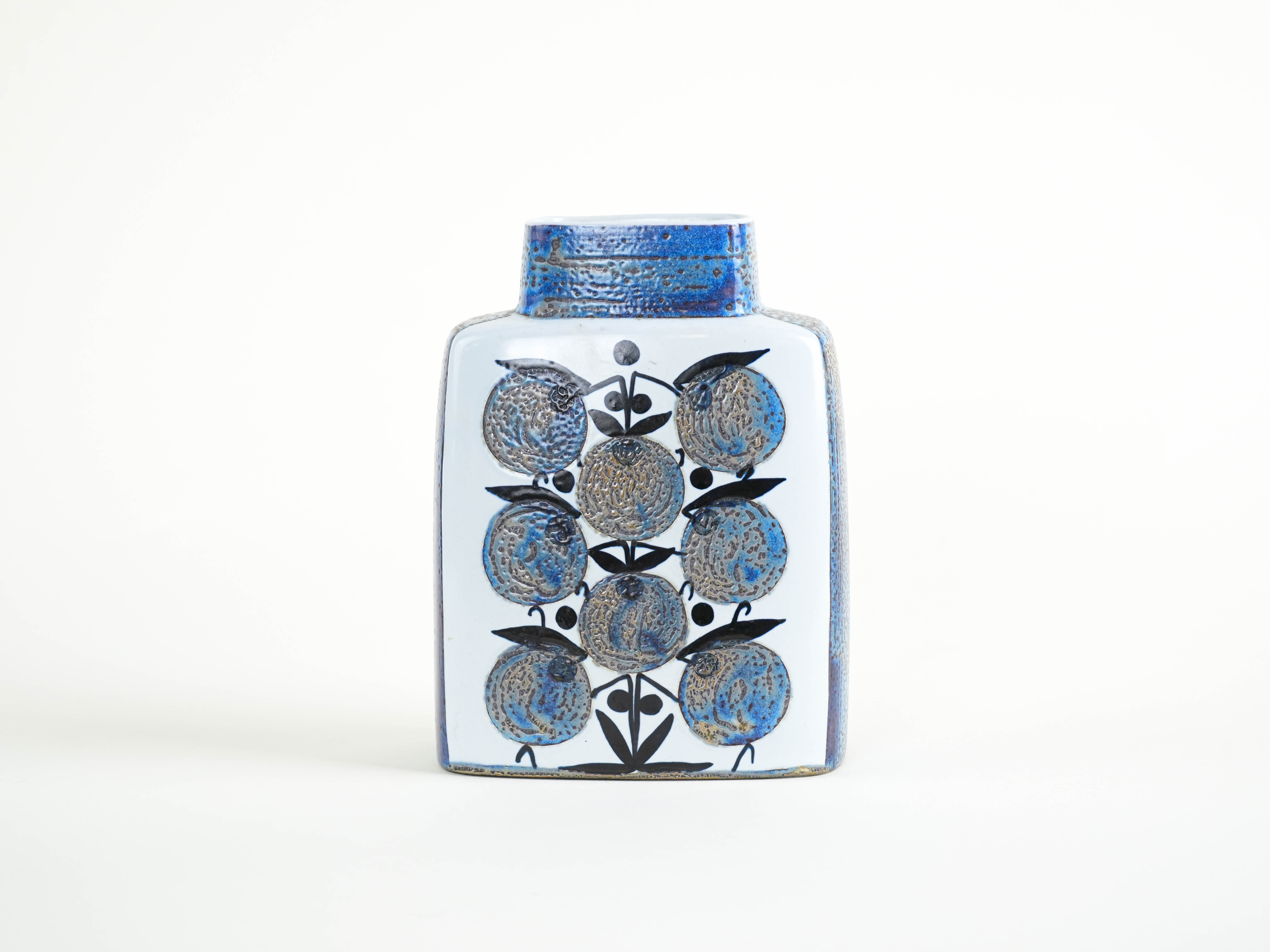 Ceramic vase 1960s Aluminia