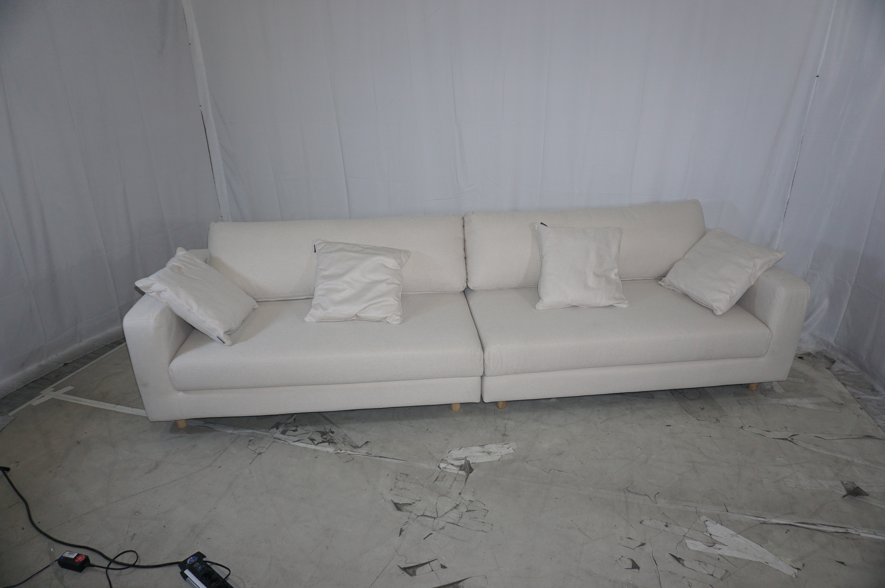 Dylan Sofa 4-Sitzer Mark Sand