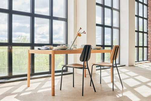 Hoya Dining Chair Oak Black