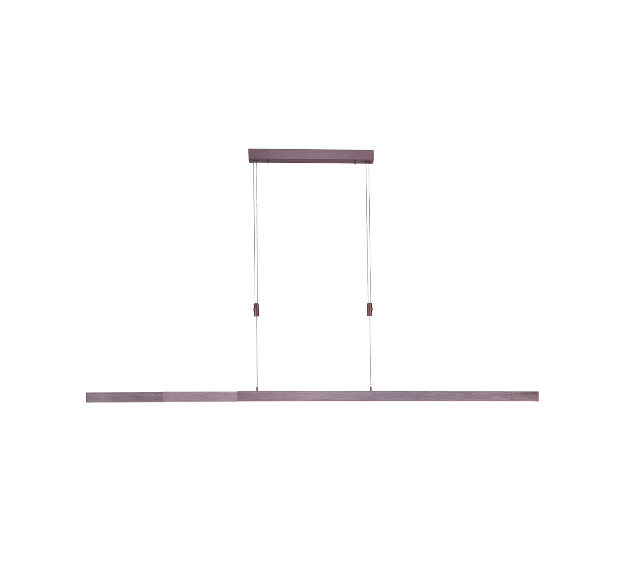 LED Pendelleuchte 3-flammig Aluminium