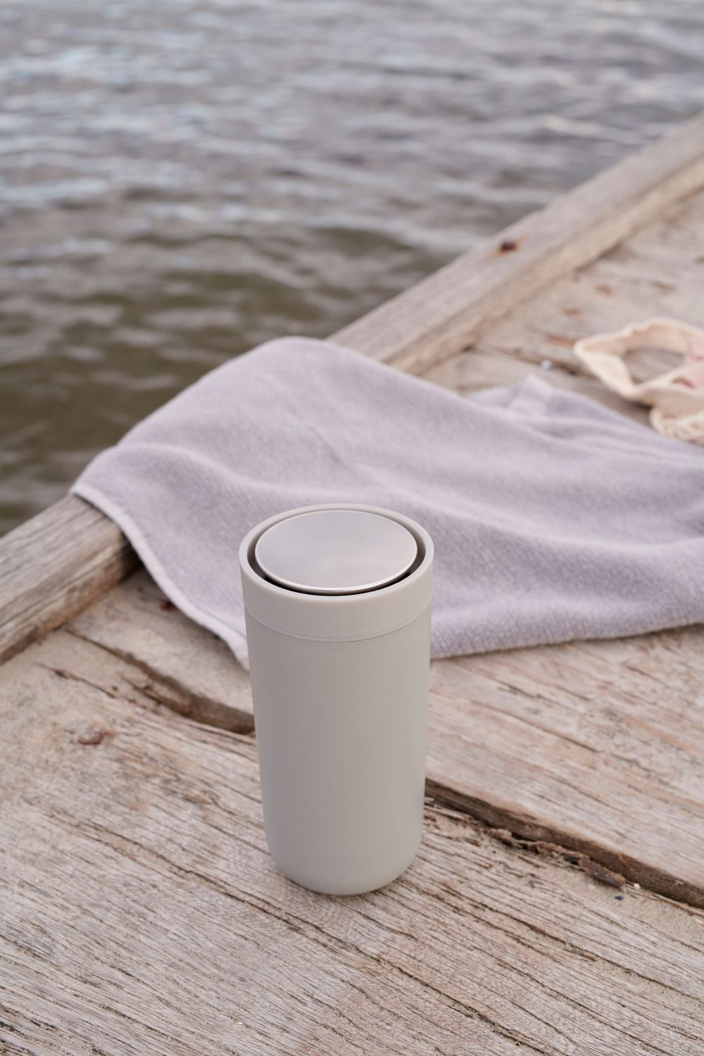 To Go Click Thermo Trinkbecher Grau