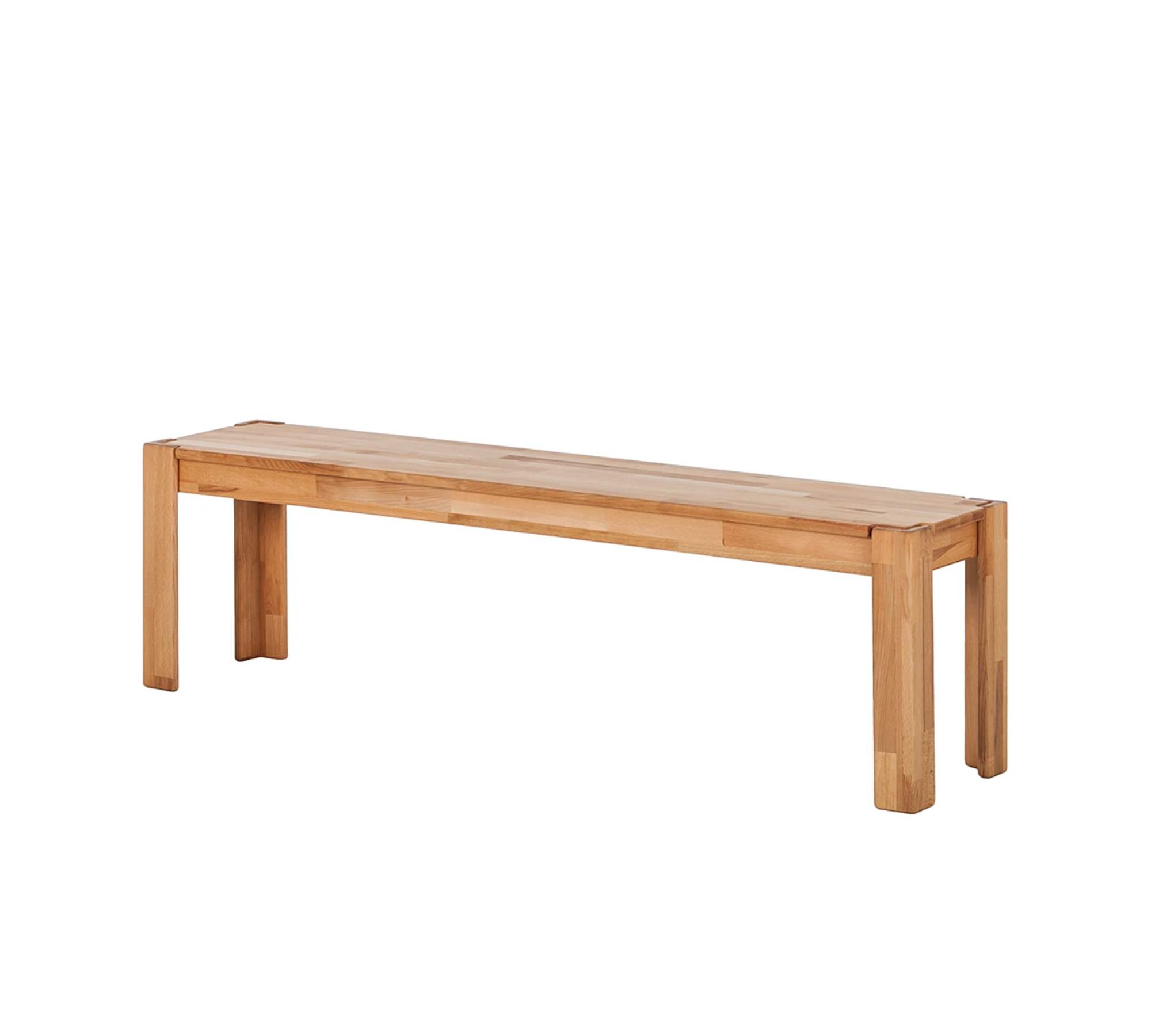 Sitzbank Kernbuche Massivholz