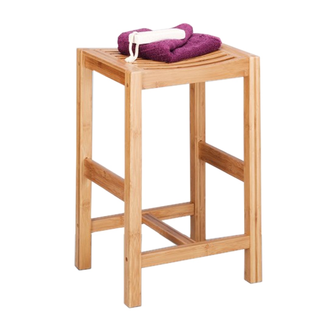 Henderson Hocker Bambus Braun