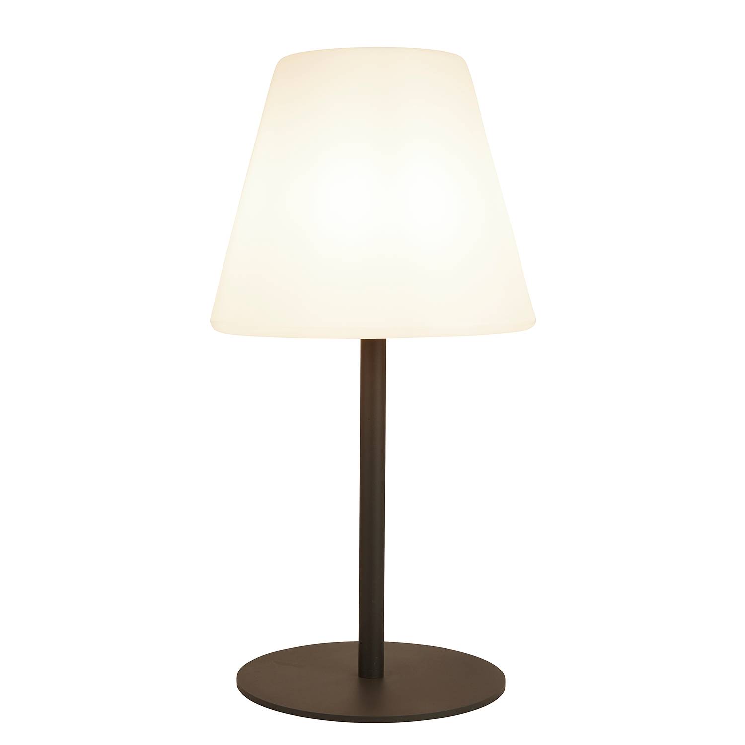 Outdoor-Tischleuchte 1-Flammig Creme