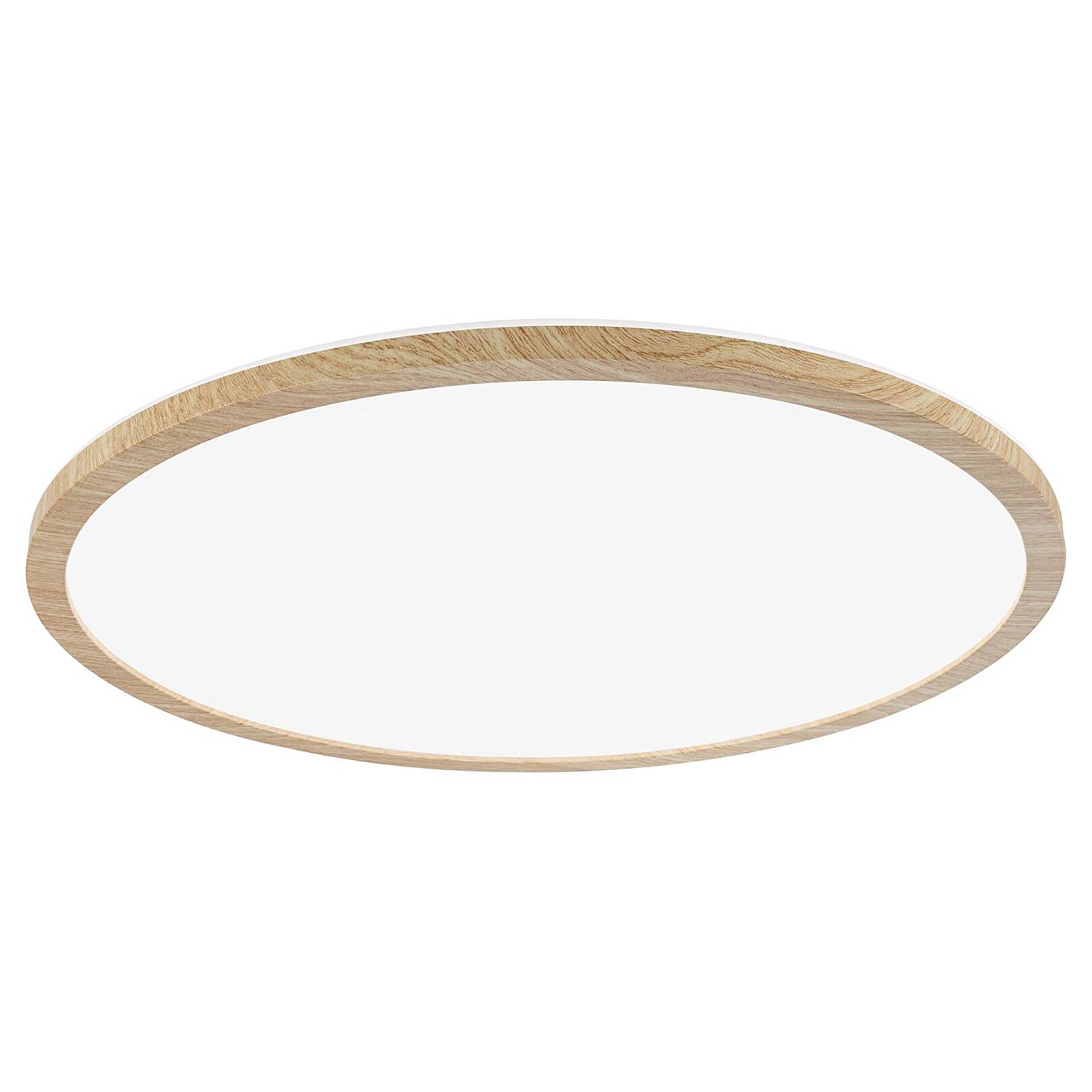 Atria Shine LED-Deckenleuchte Kunststoff Braun 42cm