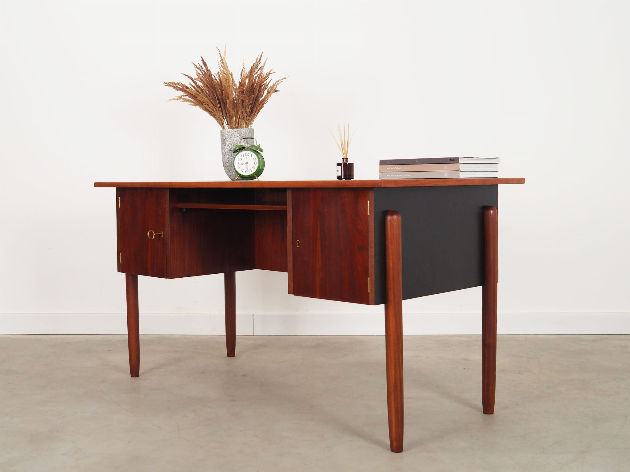 Tisch Holz Braun 1960er Jahre  